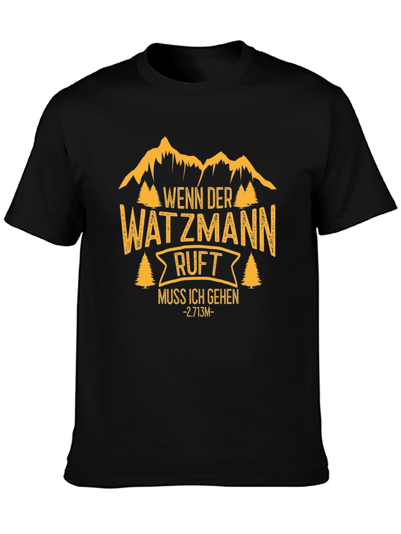 Watzmann Ruf T-Shirt - Mountain Adventure Tee