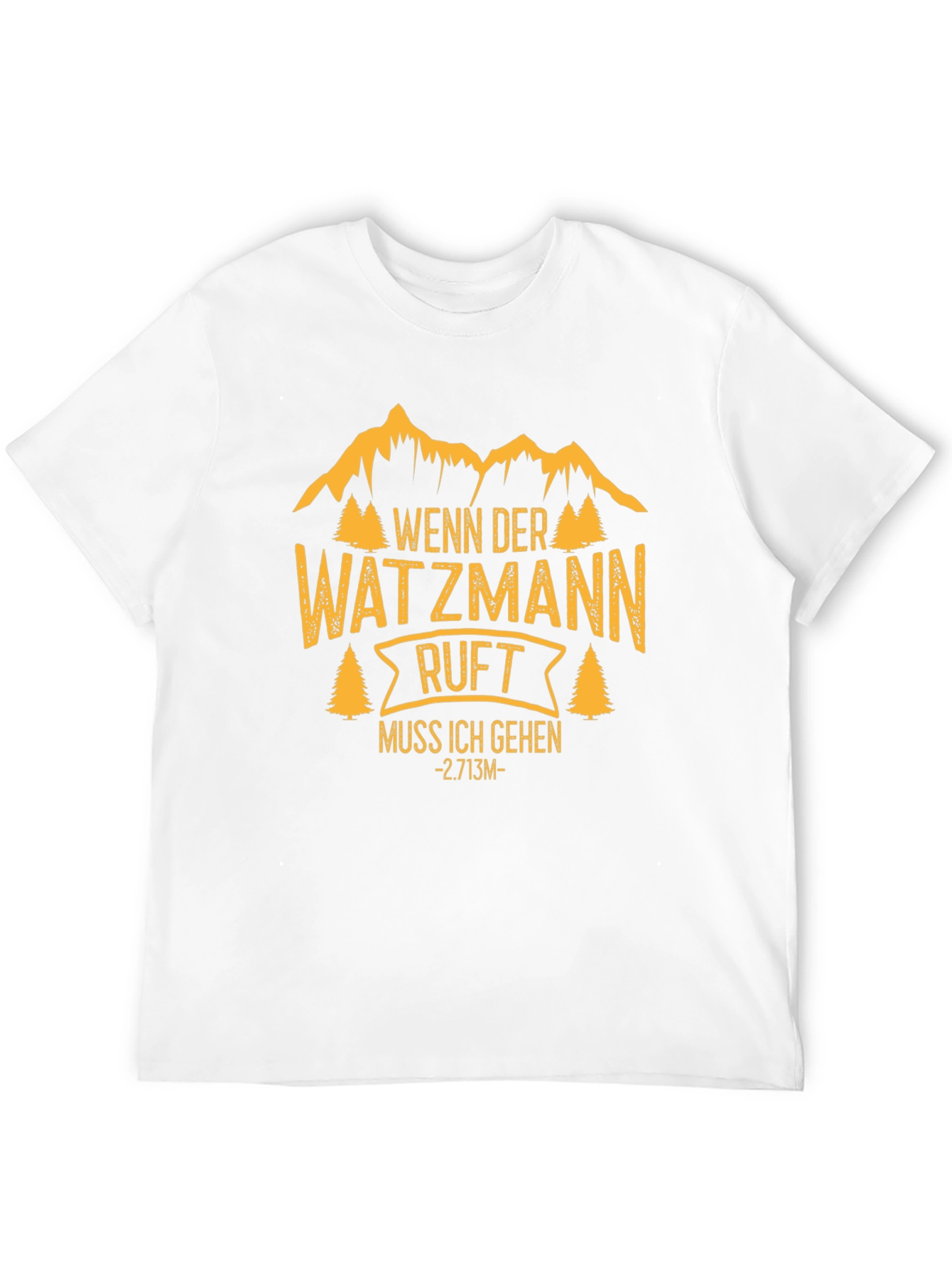 Watzmann Ruf T-Shirt - Mountain Adventure Tee