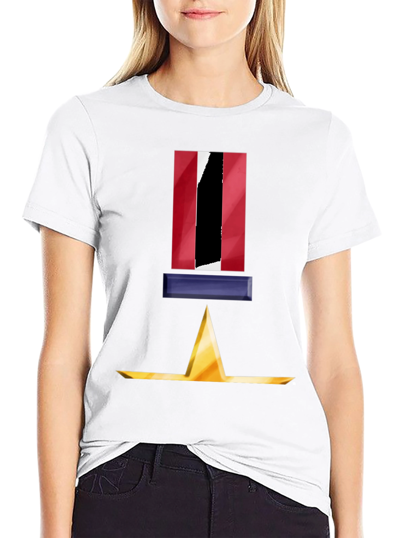 Retro Star T-Shirt - Black Graphic Tee