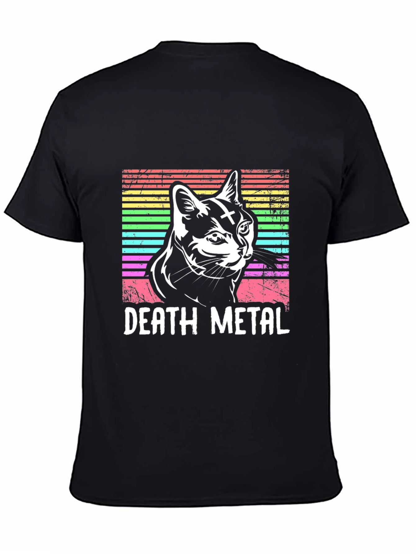 Death Metal Cat T-Shirt