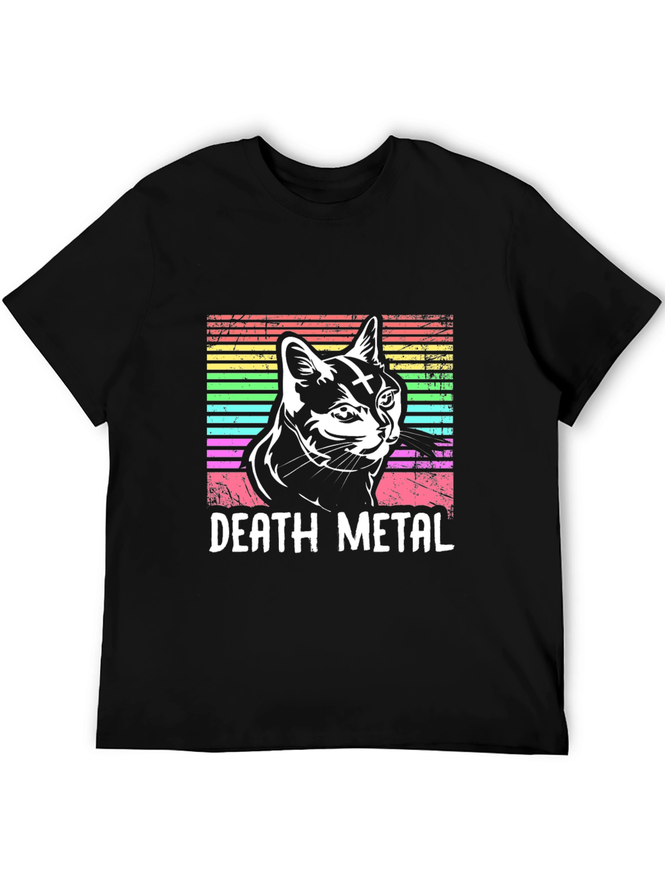 Death Metal Cat T-Shirt