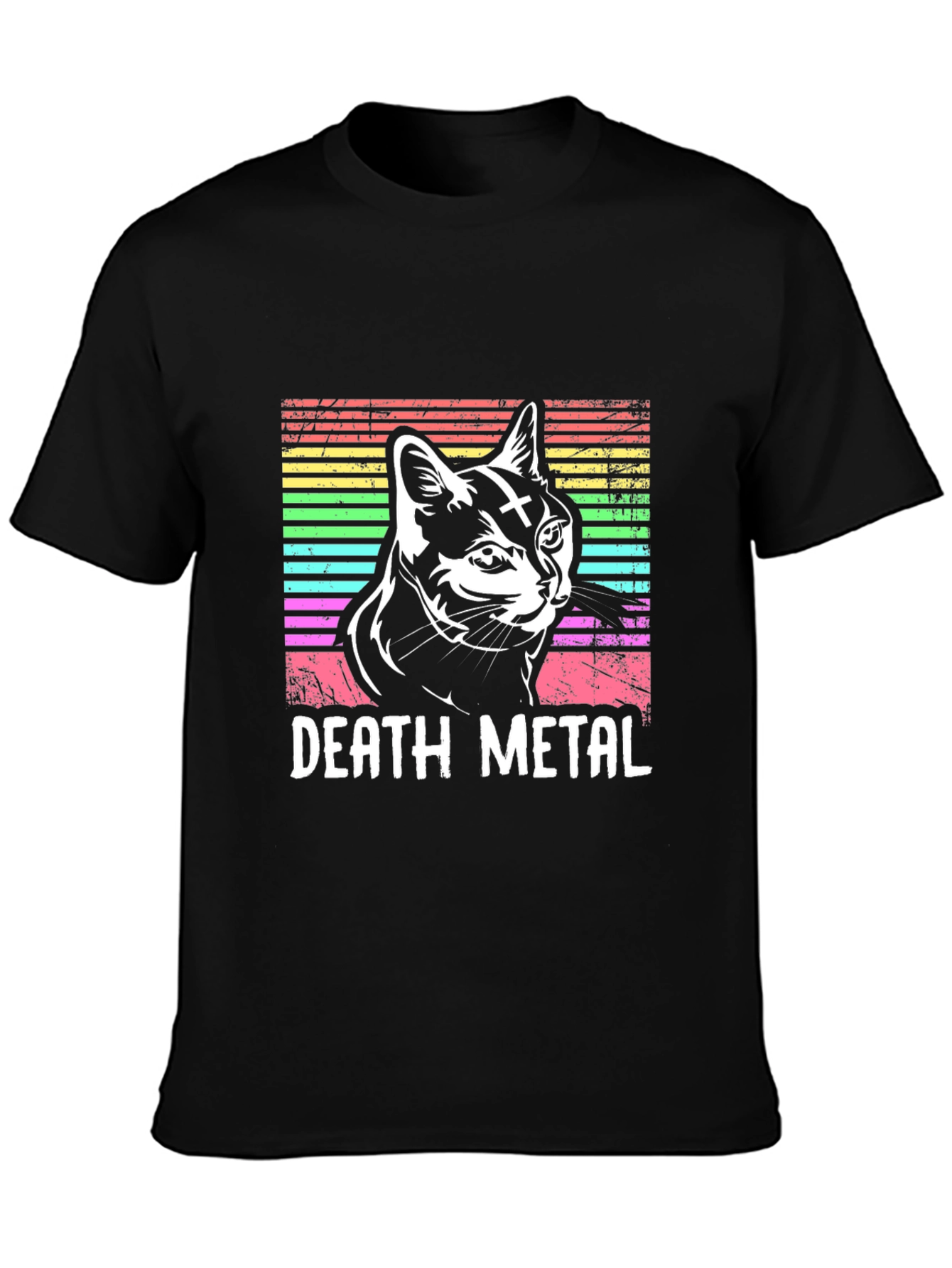 Death Metal Cat T-Shirt