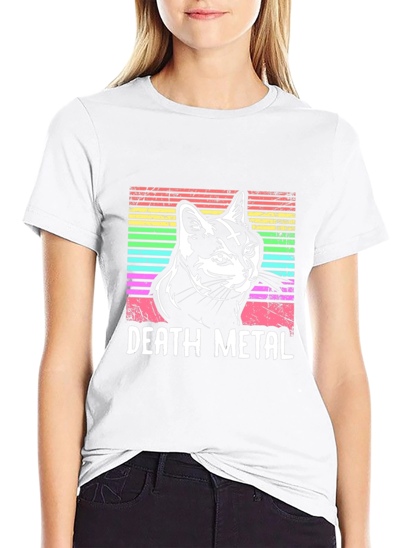 Death Metal Cat T-Shirt