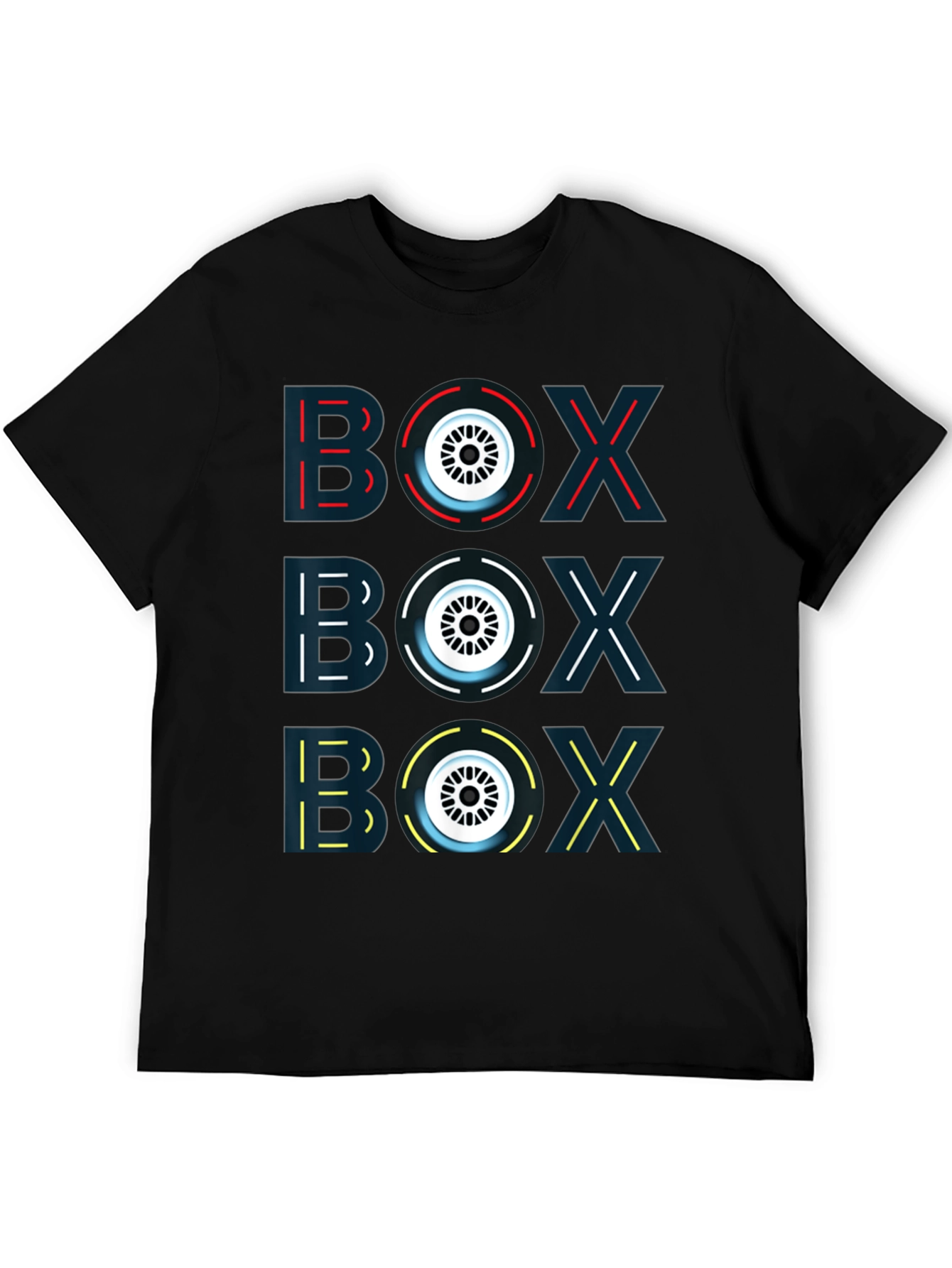 Box Racing T-Shirt - Graphic Print