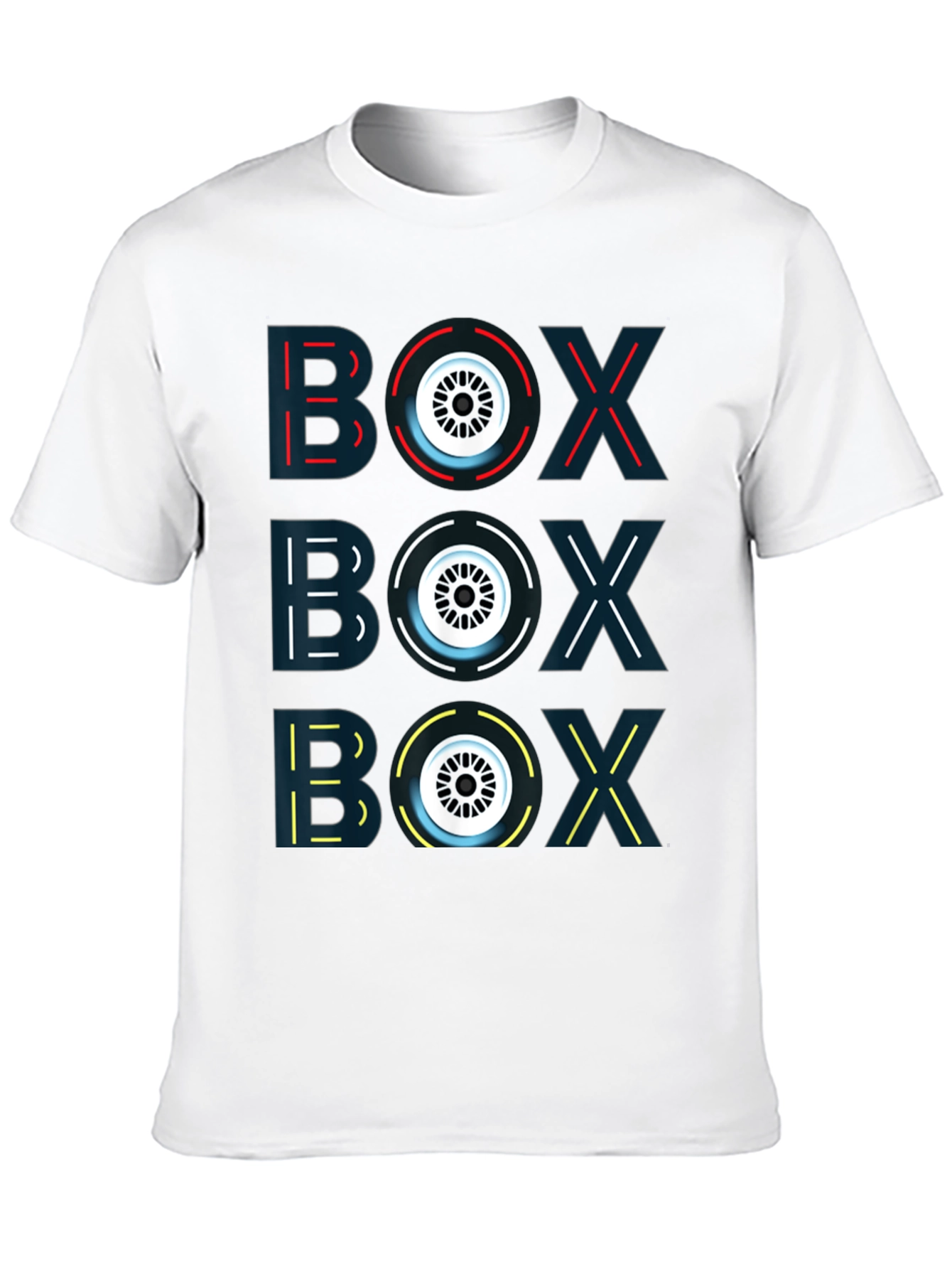 Box Racing T-Shirt - Graphic Print