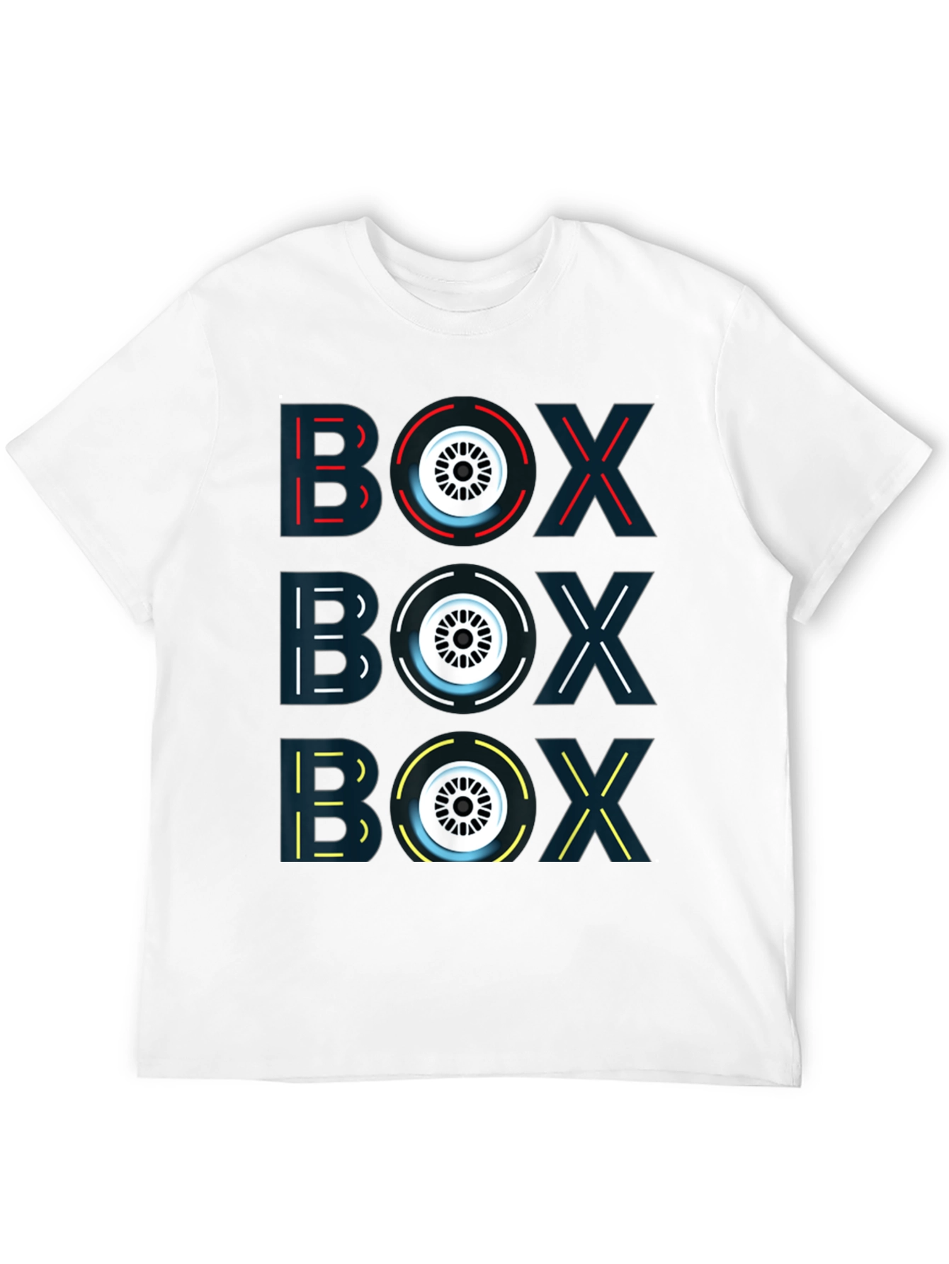 Box Racing T-Shirt - Graphic Print