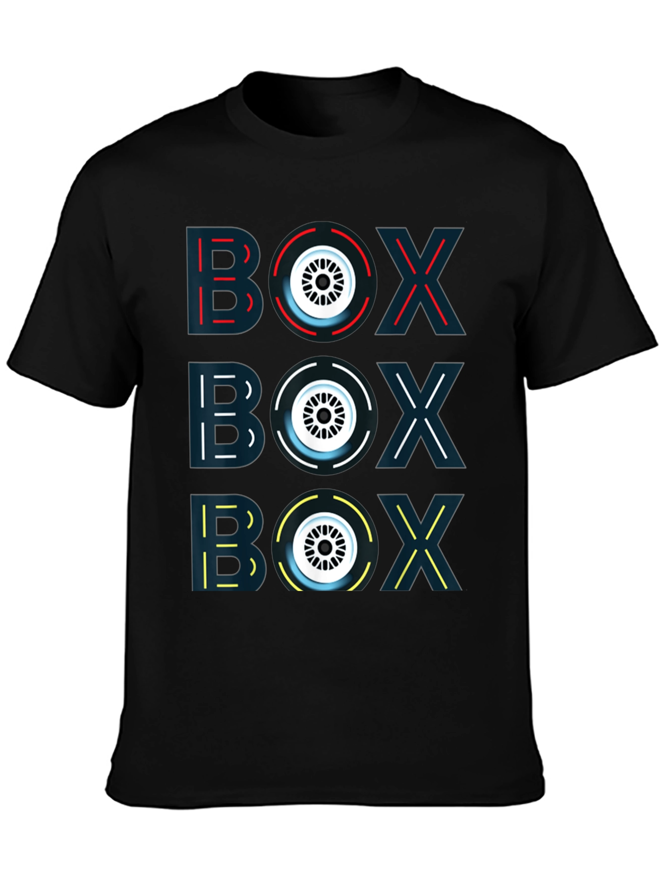 Box Racing T-Shirt - Graphic Print