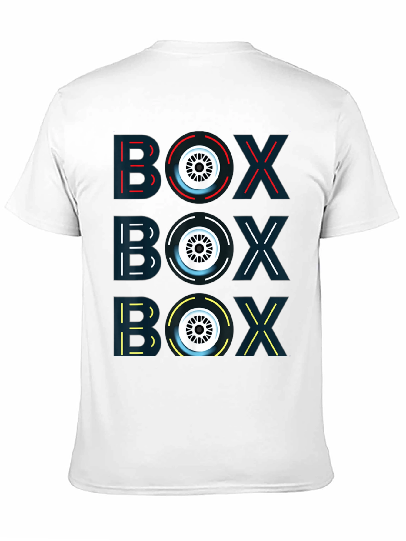 Box Racing T-Shirt - Graphic Print