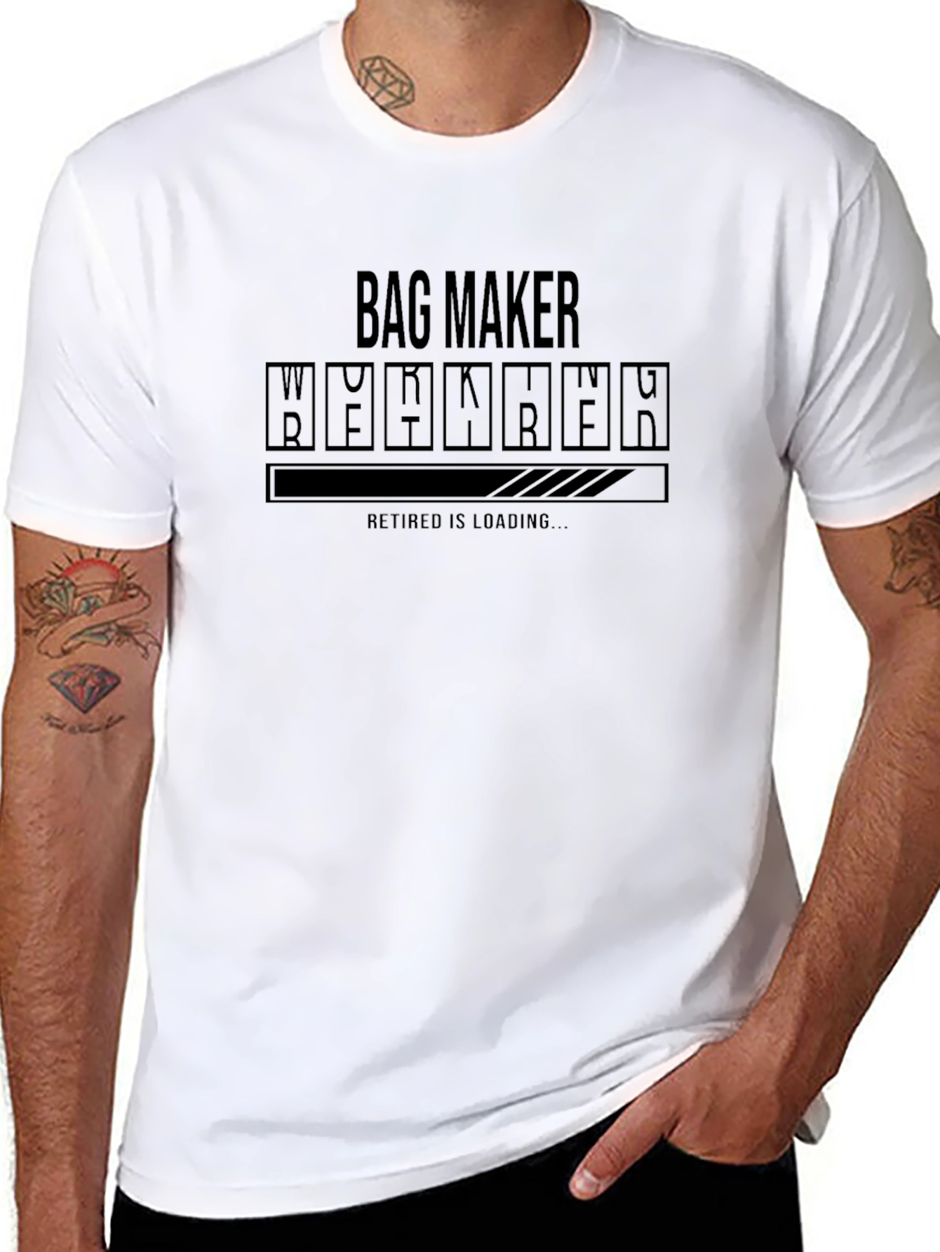 Bag Maker Retirement Loading T-Shirt