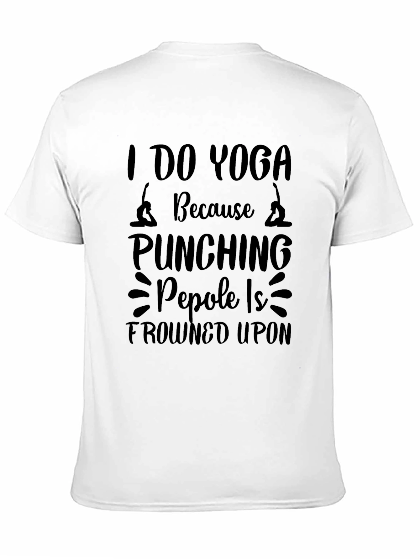 Yoga & Punching Graphic Tee