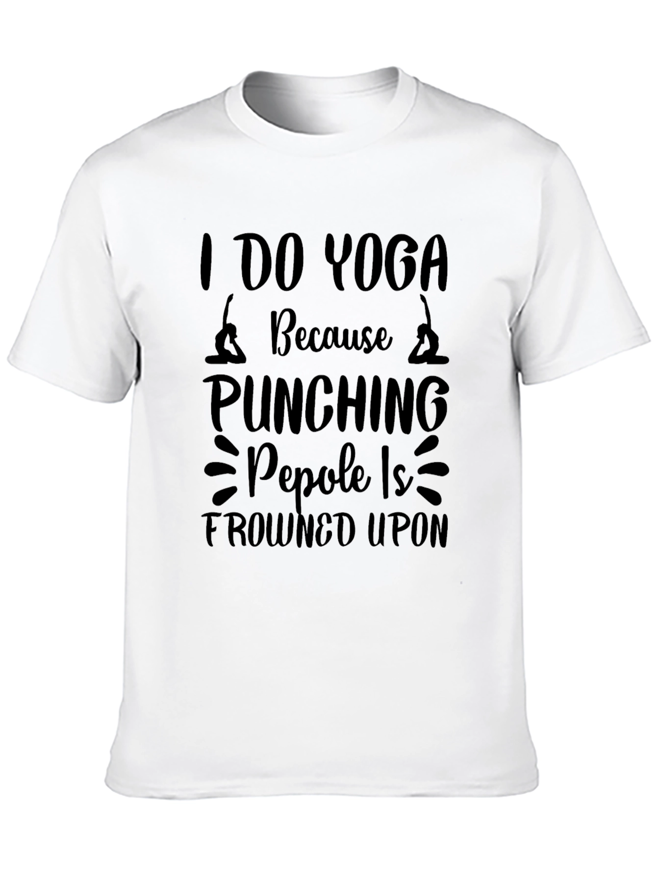 Yoga & Punching Graphic Tee