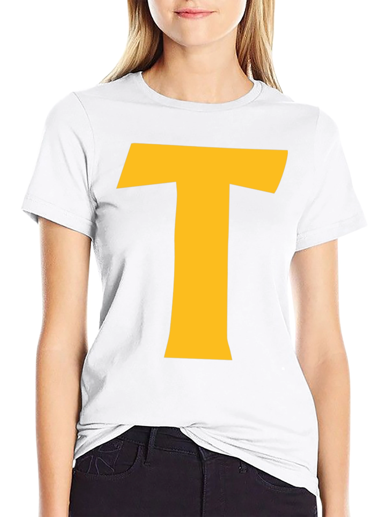 Bold T Graphic Black T-Shirt