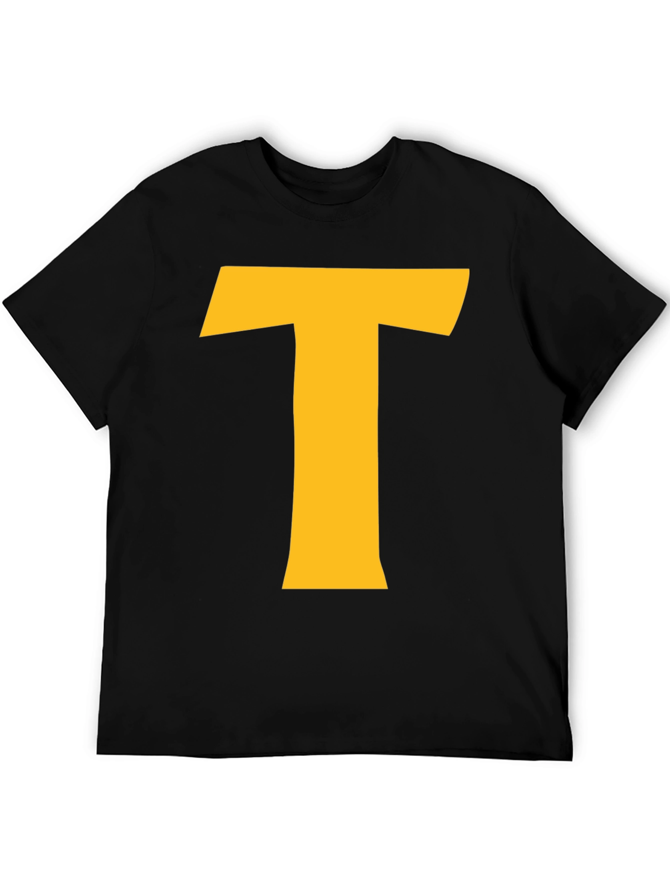 Bold T Graphic Black T-Shirt