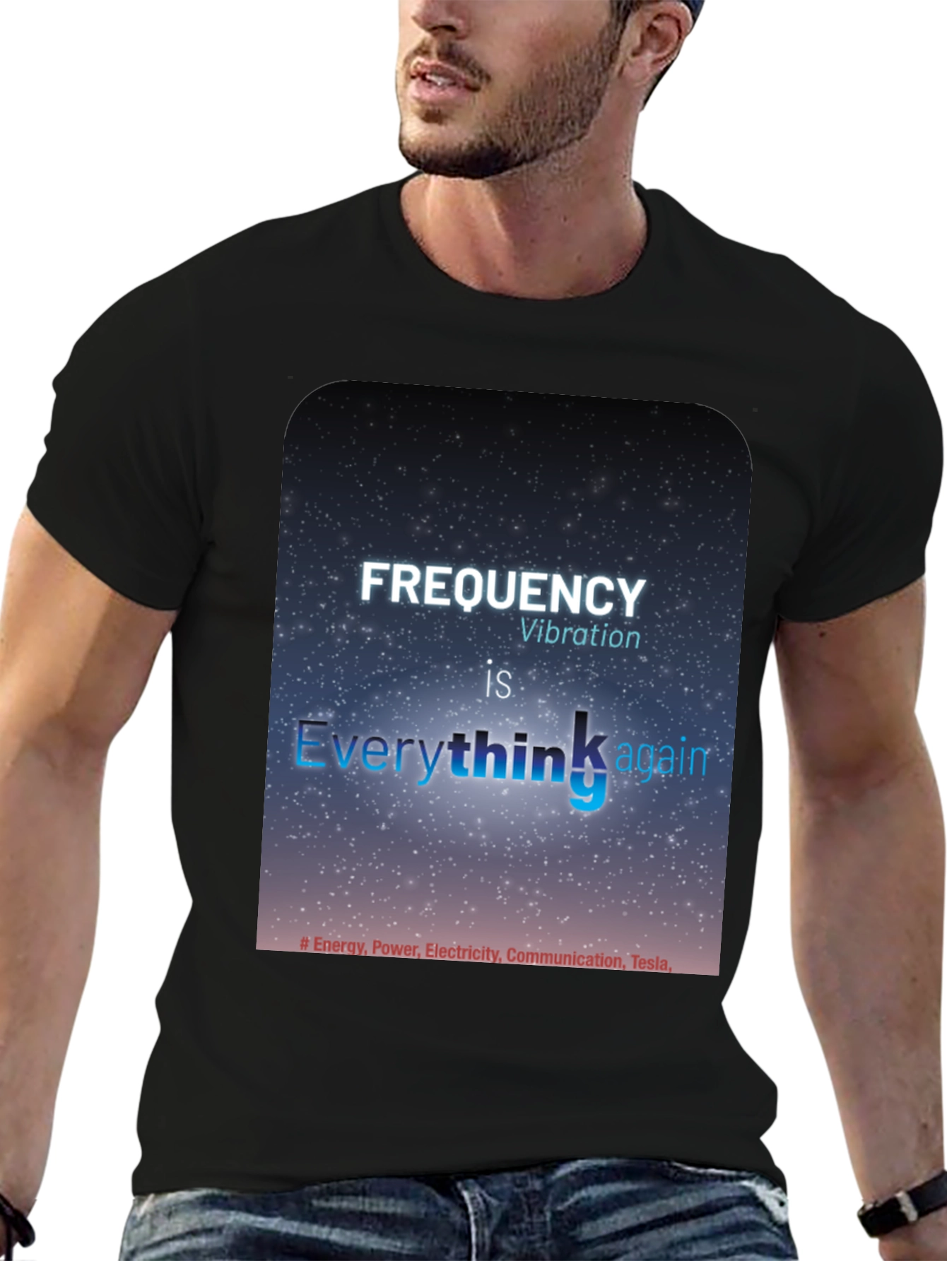 Frequency Vibration T-Shirt - Everything is Energy