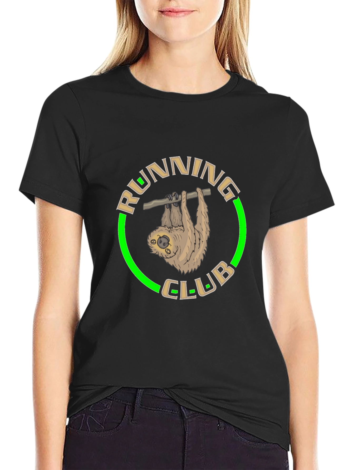 Sloth Running Club Graphic T-Shirt