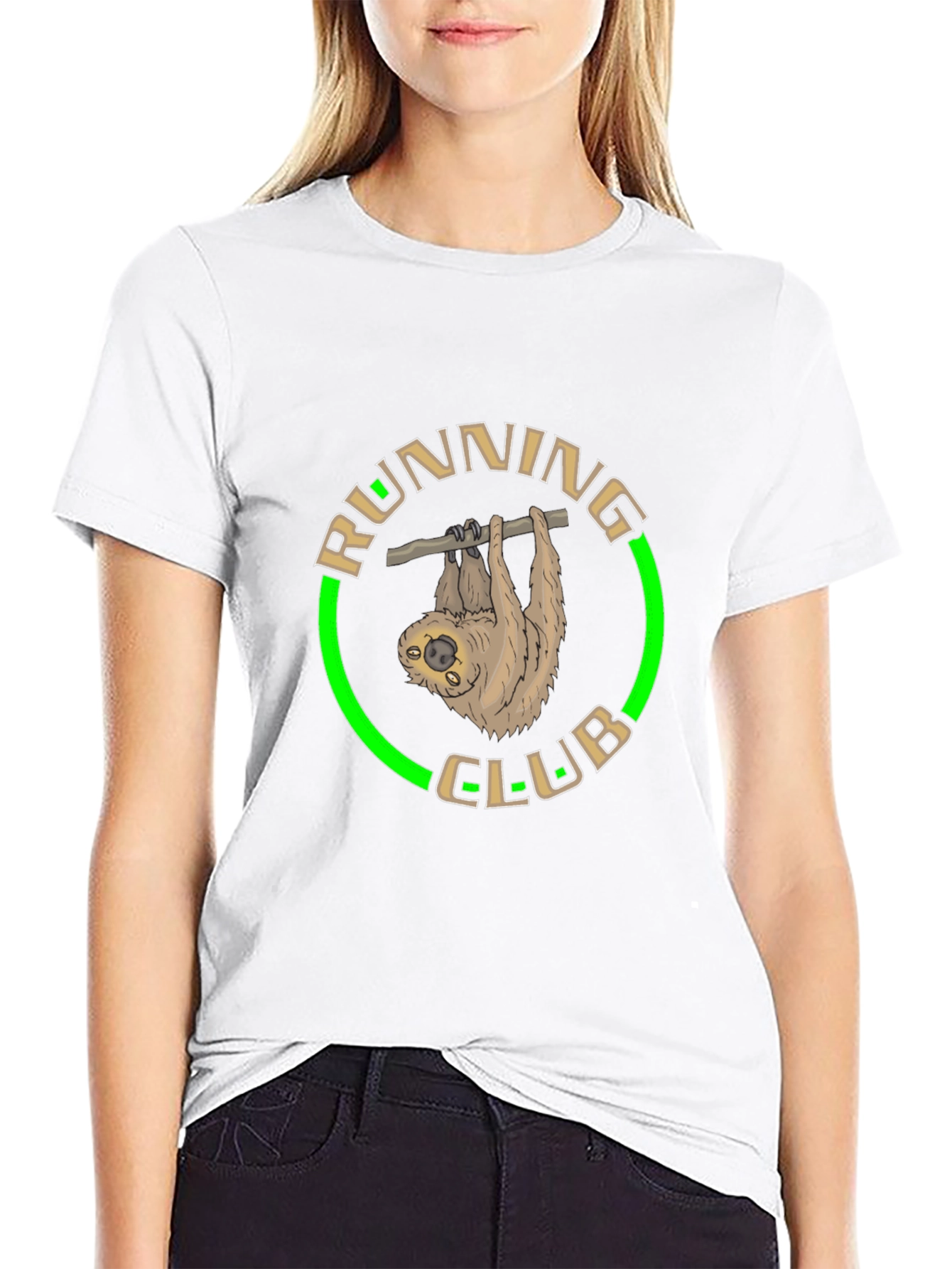 Sloth Running Club Graphic T-Shirt