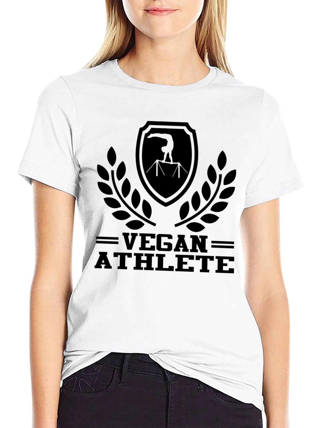 Vegan Athlete Gymnast T-Shirt