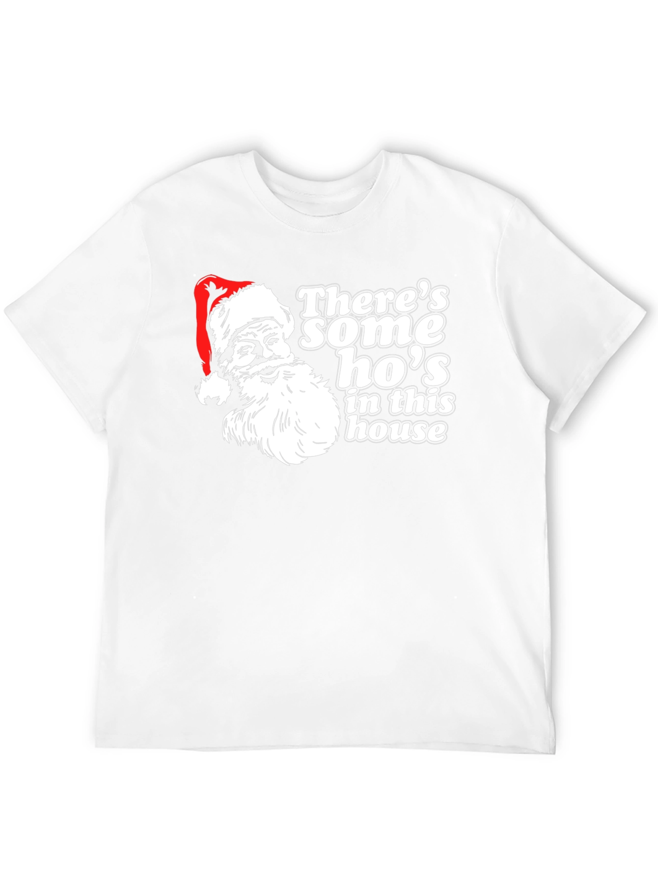Santas Hos T-Shirt - Holiday Humor