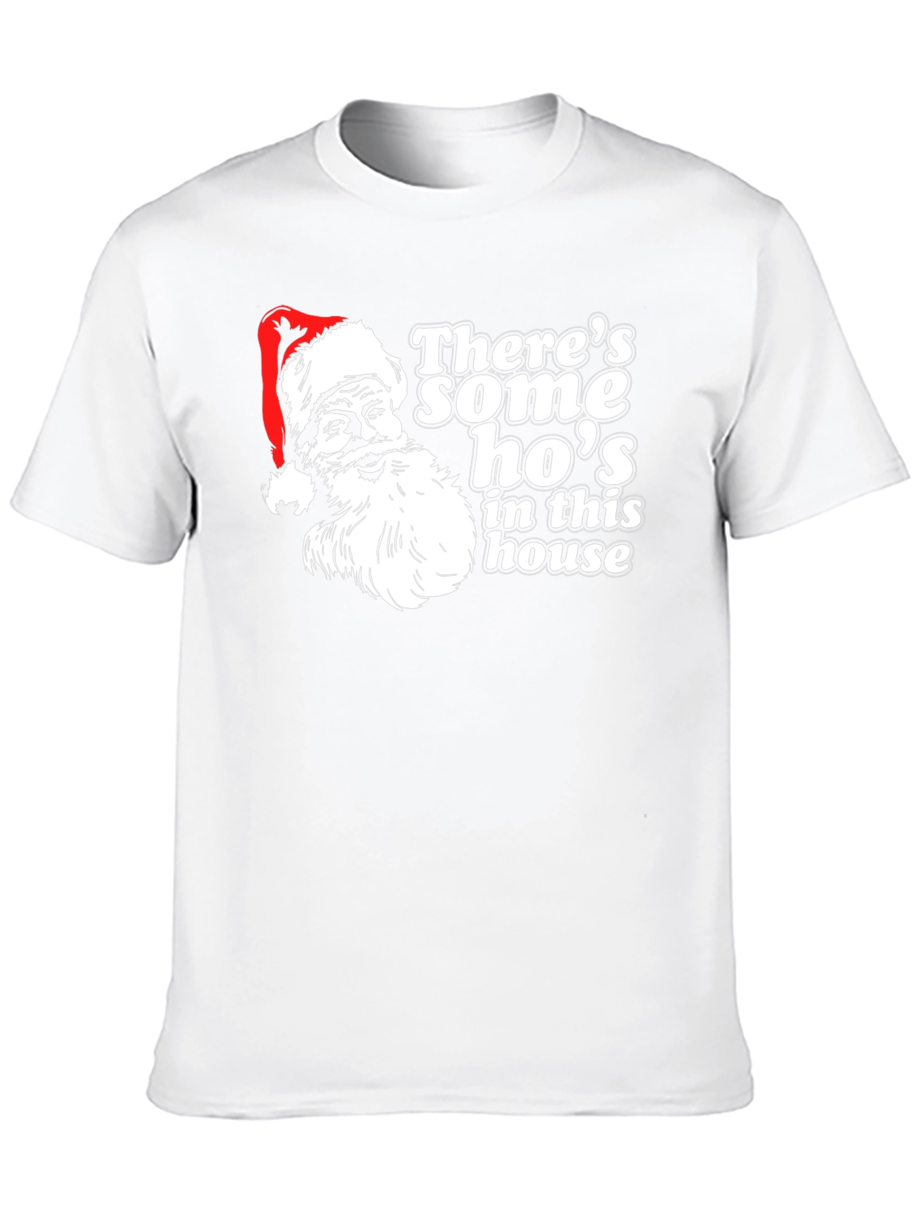 Santas Hos T-Shirt - Holiday Humor