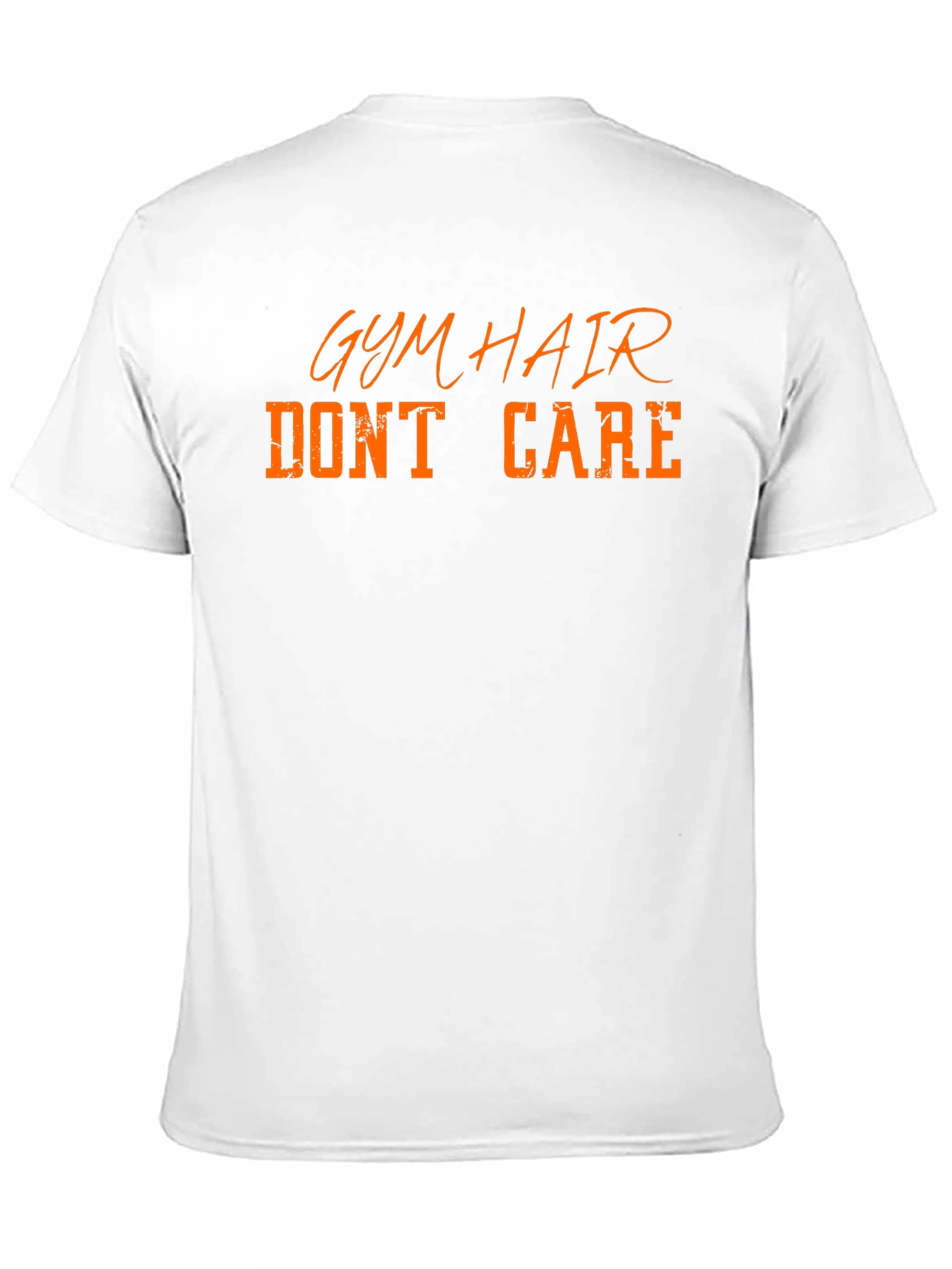 Gym Hair Dont Care Black T-Shirt
