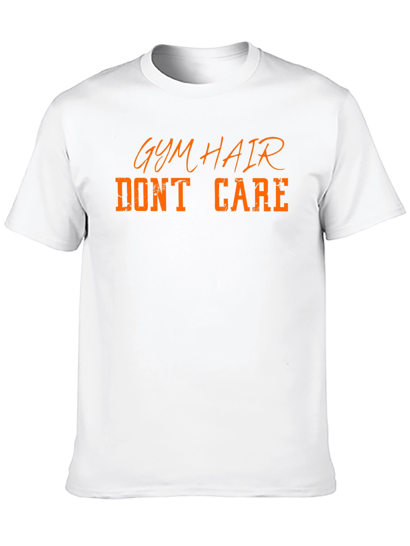 Gym Hair Dont Care Black T-Shirt