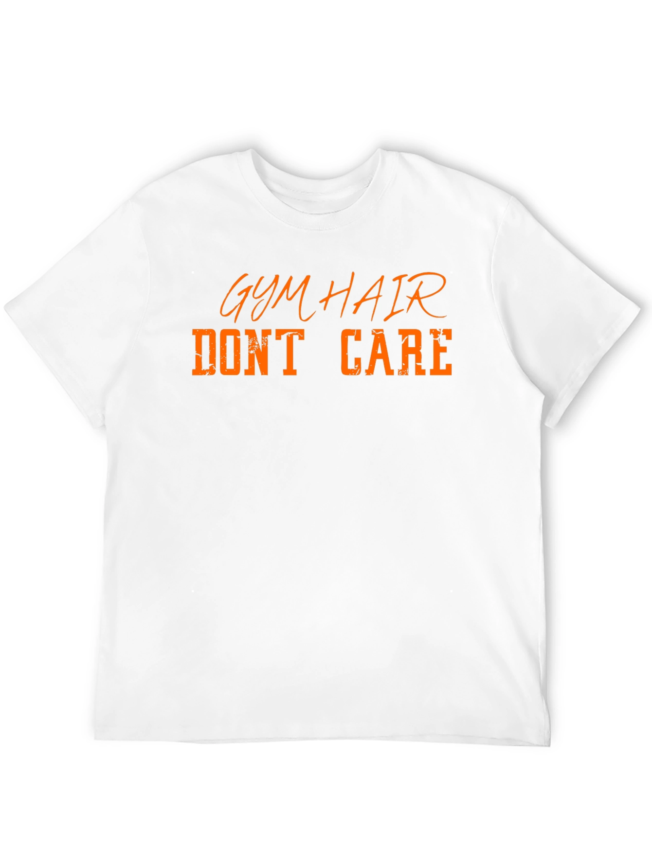 Gym Hair Dont Care Black T-Shirt