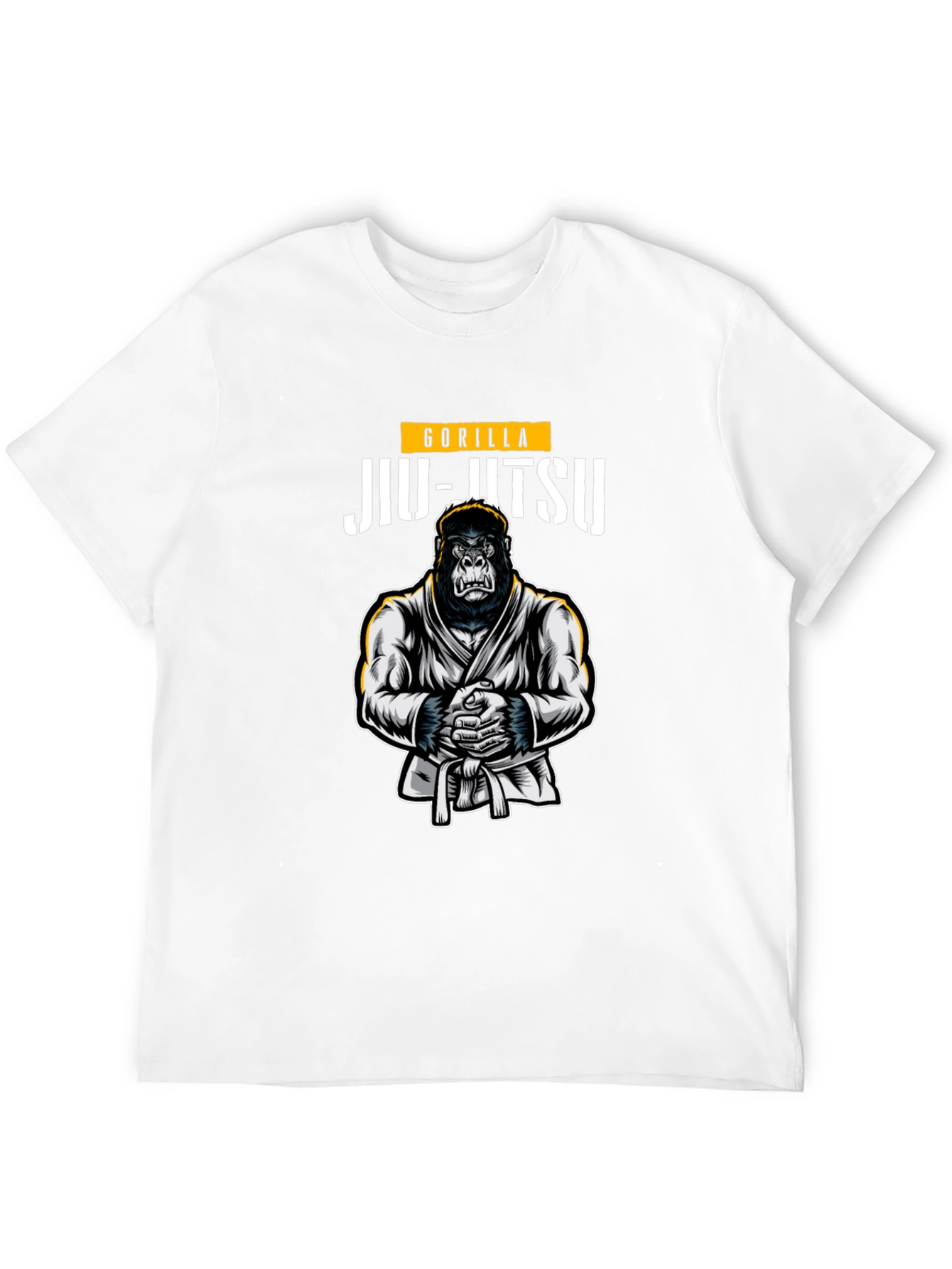 Gorilla Jiu-Jitsu Black Graphic T-Shirt