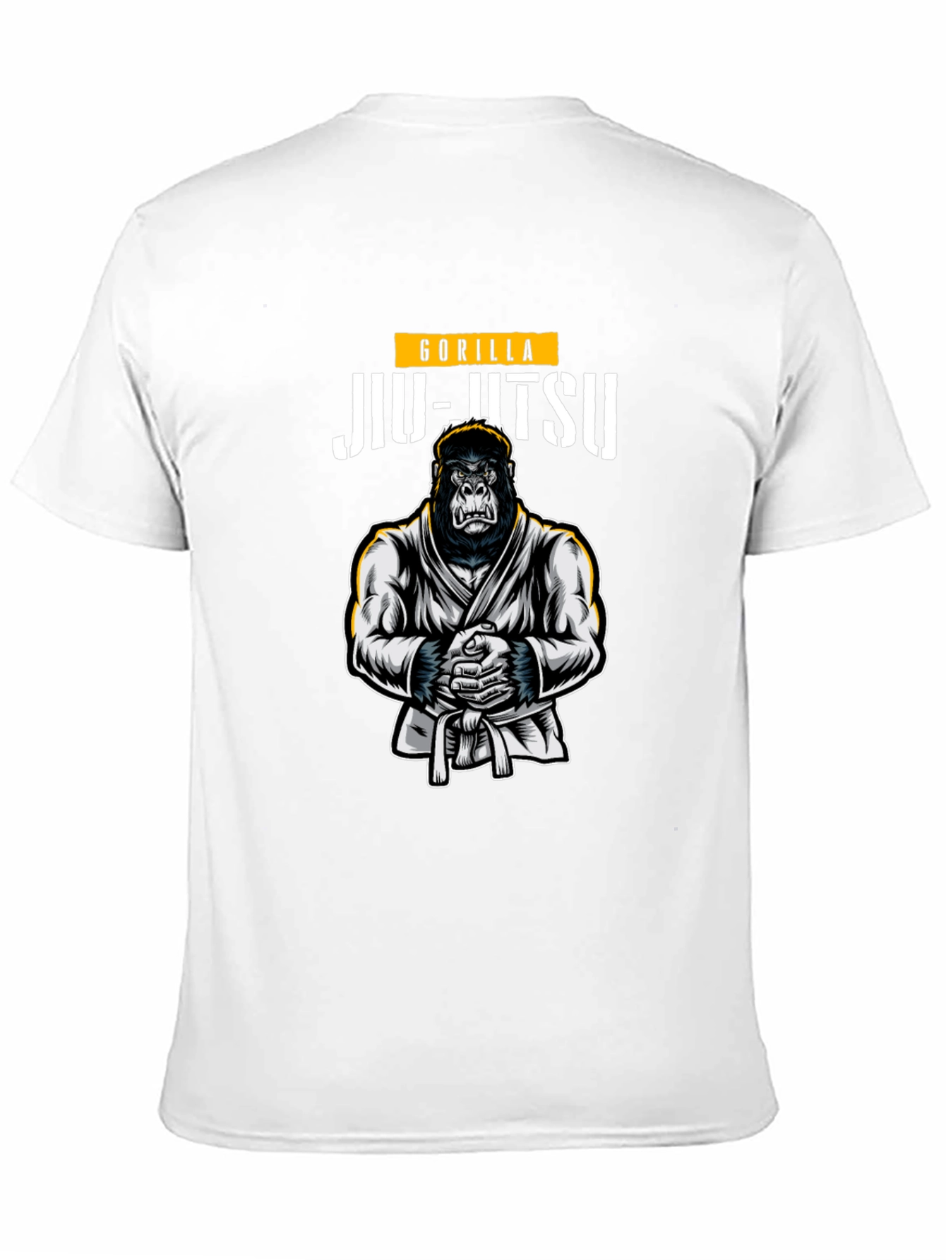 Gorilla Jiu-Jitsu Black Graphic T-Shirt