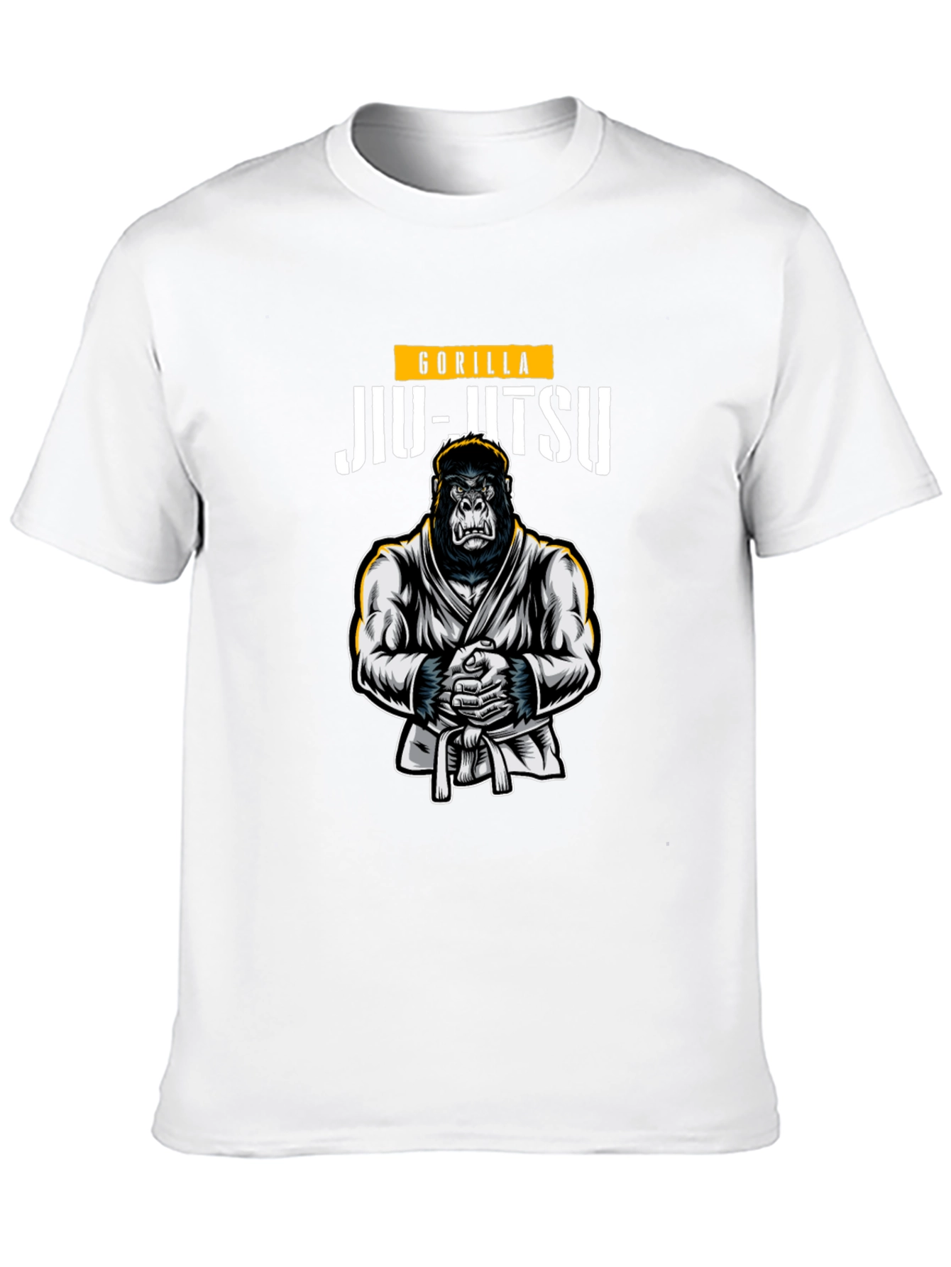 Gorilla Jiu-Jitsu Black Graphic T-Shirt