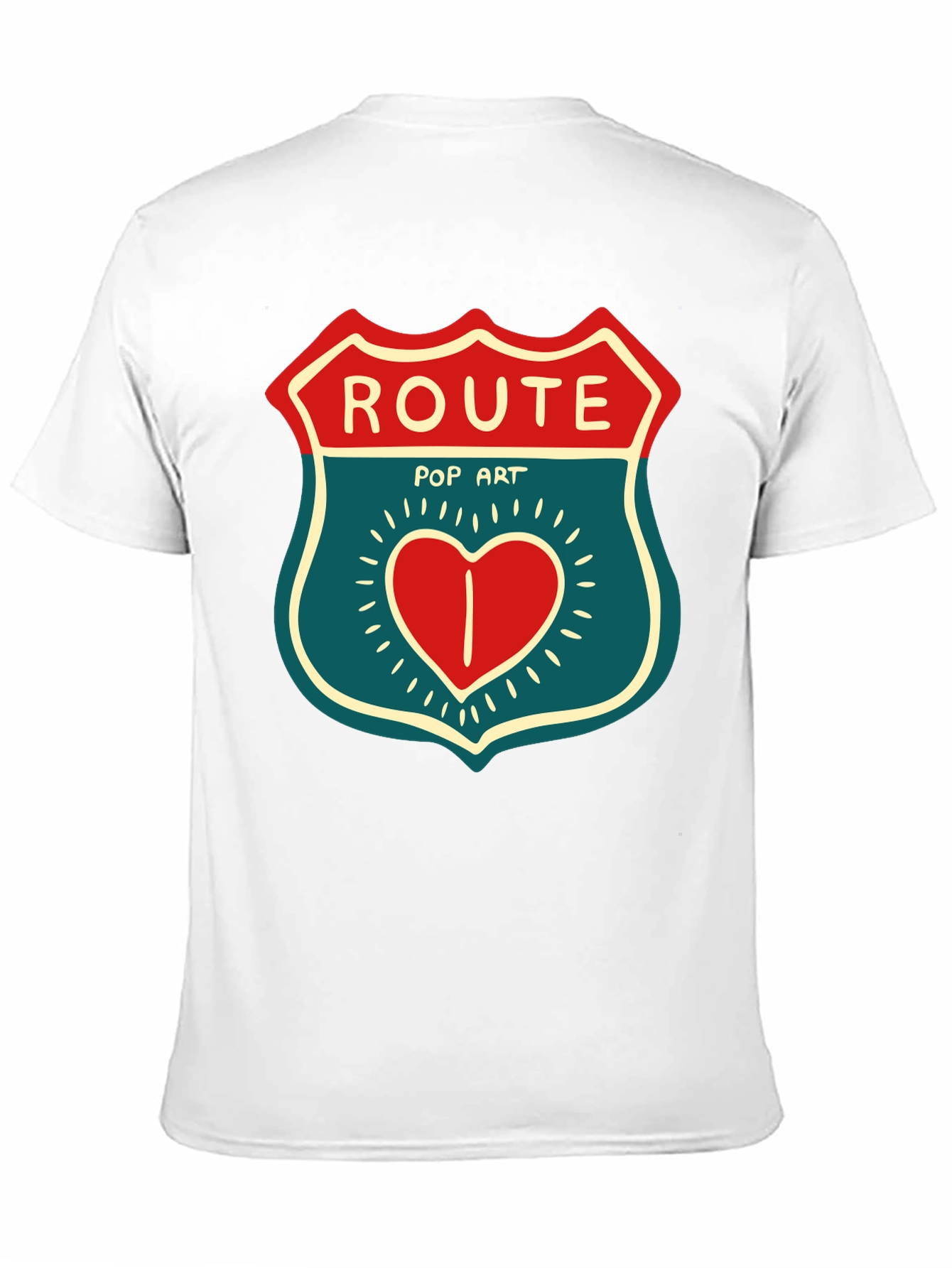 Route Pop Art Graphic Tee