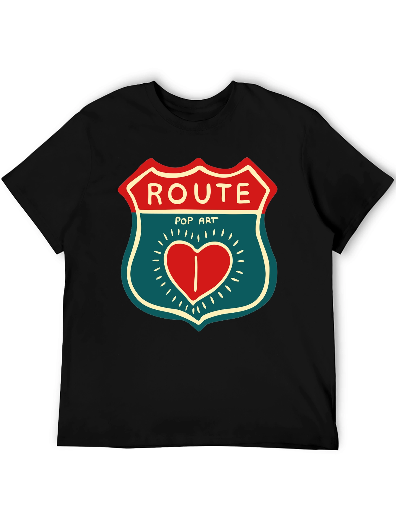 Route Pop Art Graphic Tee