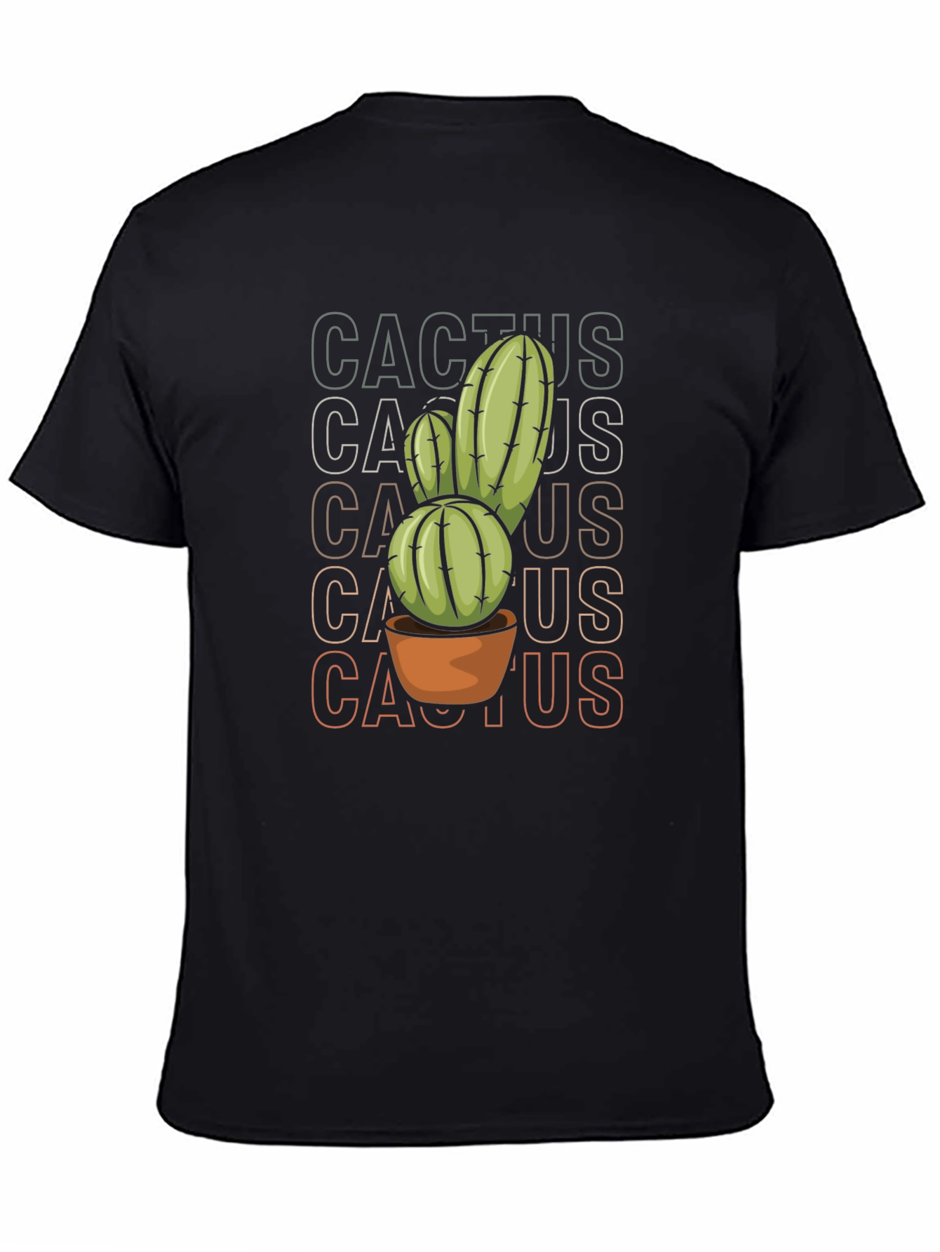 Cool Cactus Graphic Tee - Trendy Plant Lover Shirt