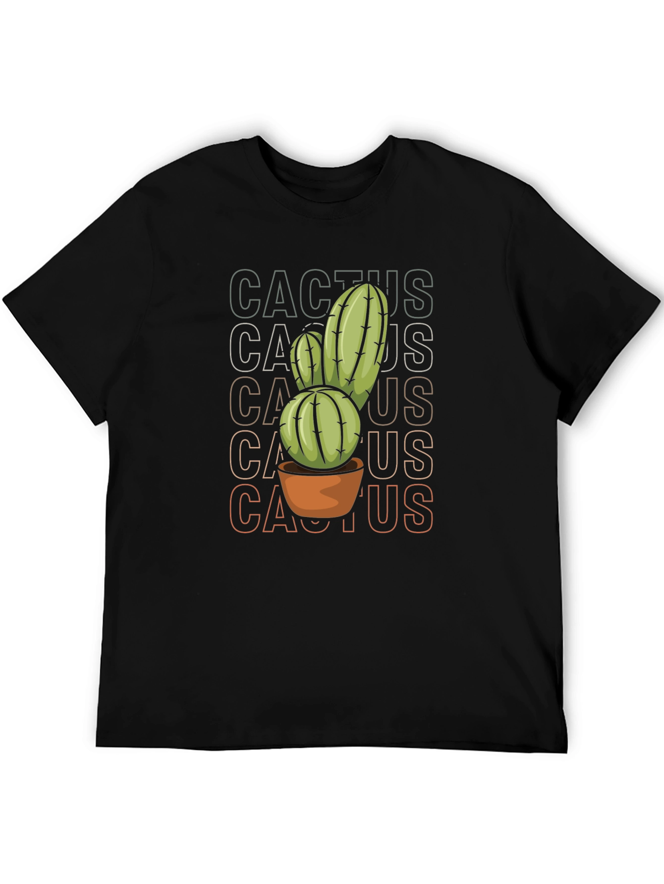 Cool Cactus Graphic Tee - Trendy Plant Lover Shirt
