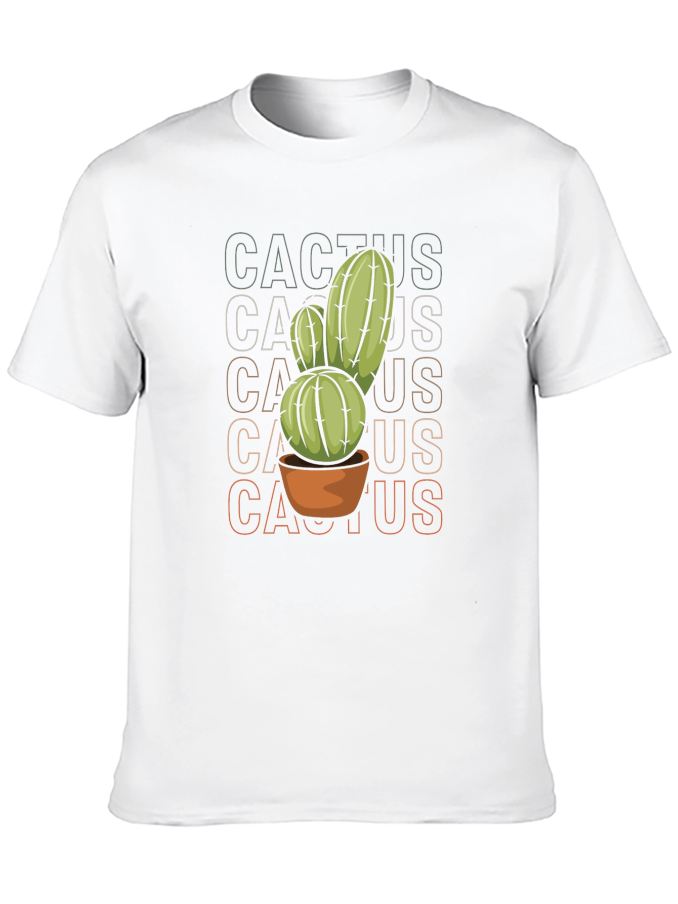 Cool Cactus Graphic Tee - Trendy Plant Lover Shirt
