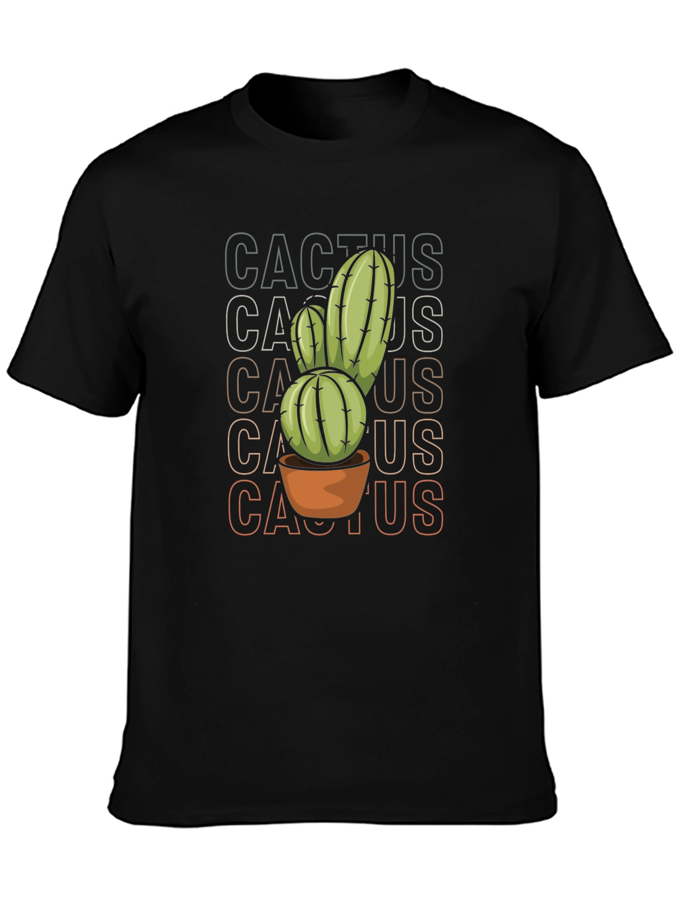 Cool Cactus Graphic Tee - Trendy Plant Lover Shirt