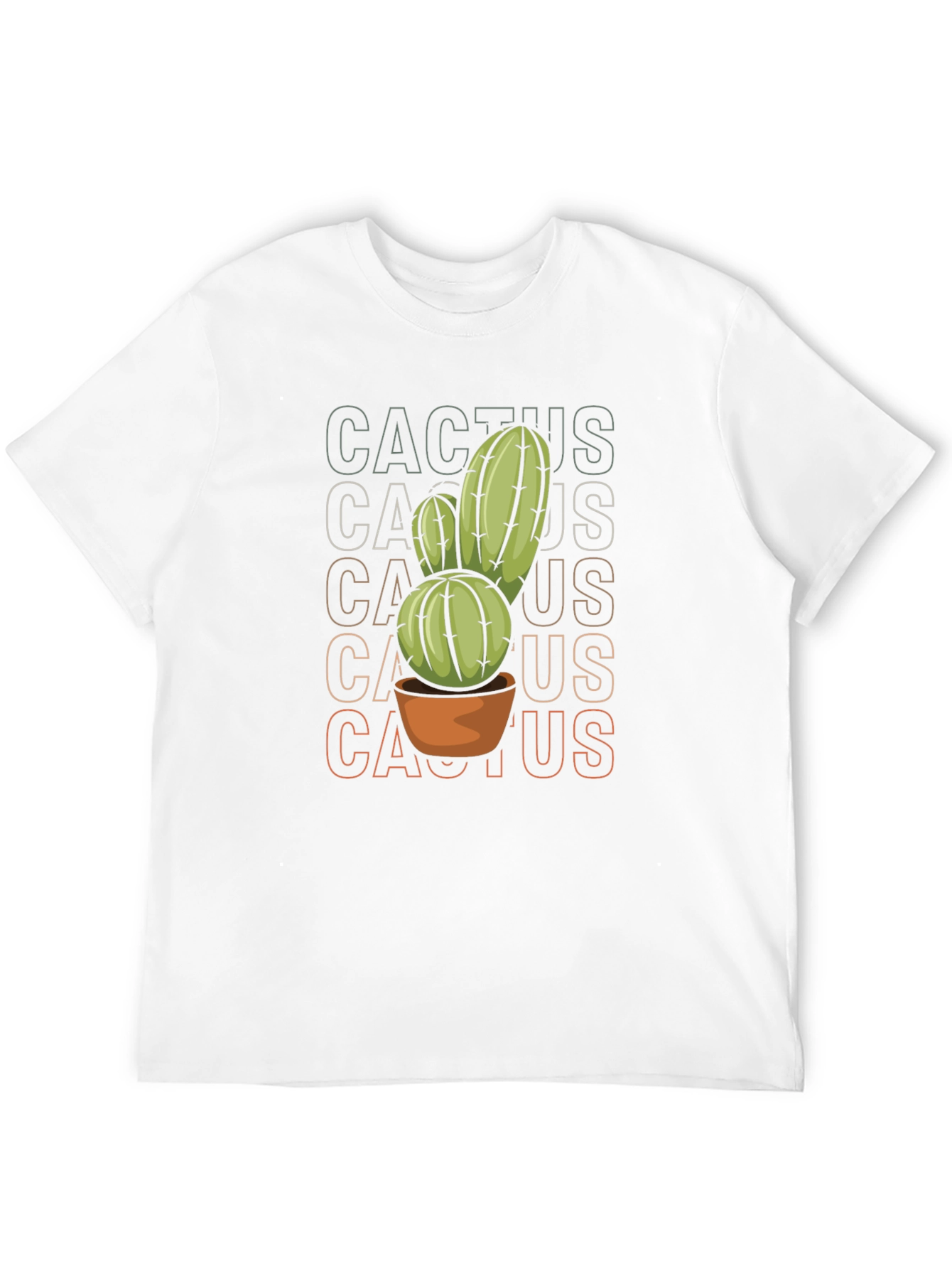 Cool Cactus Graphic Tee - Trendy Plant Lover Shirt