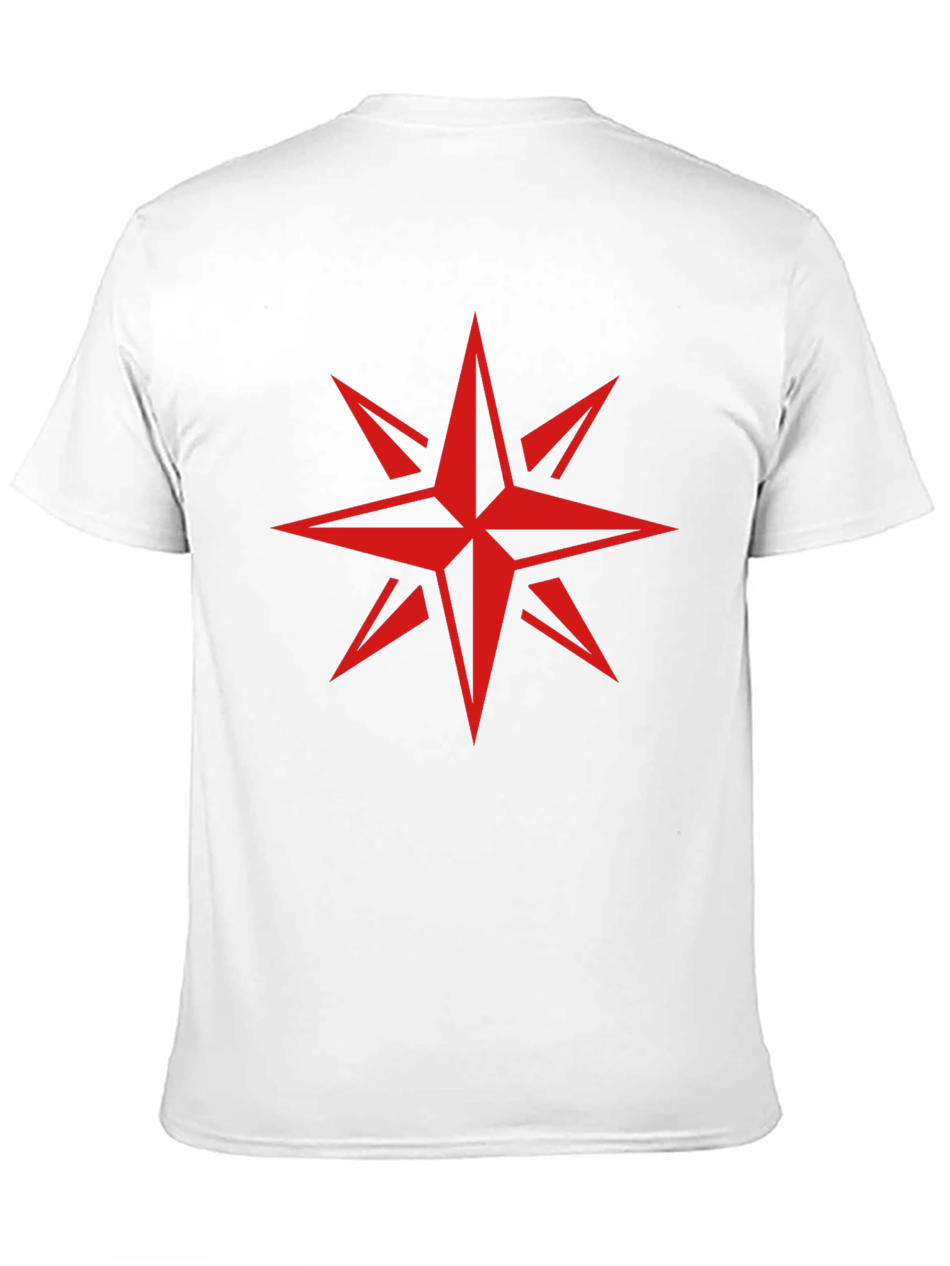 Red Star Compass Black T-Shirt