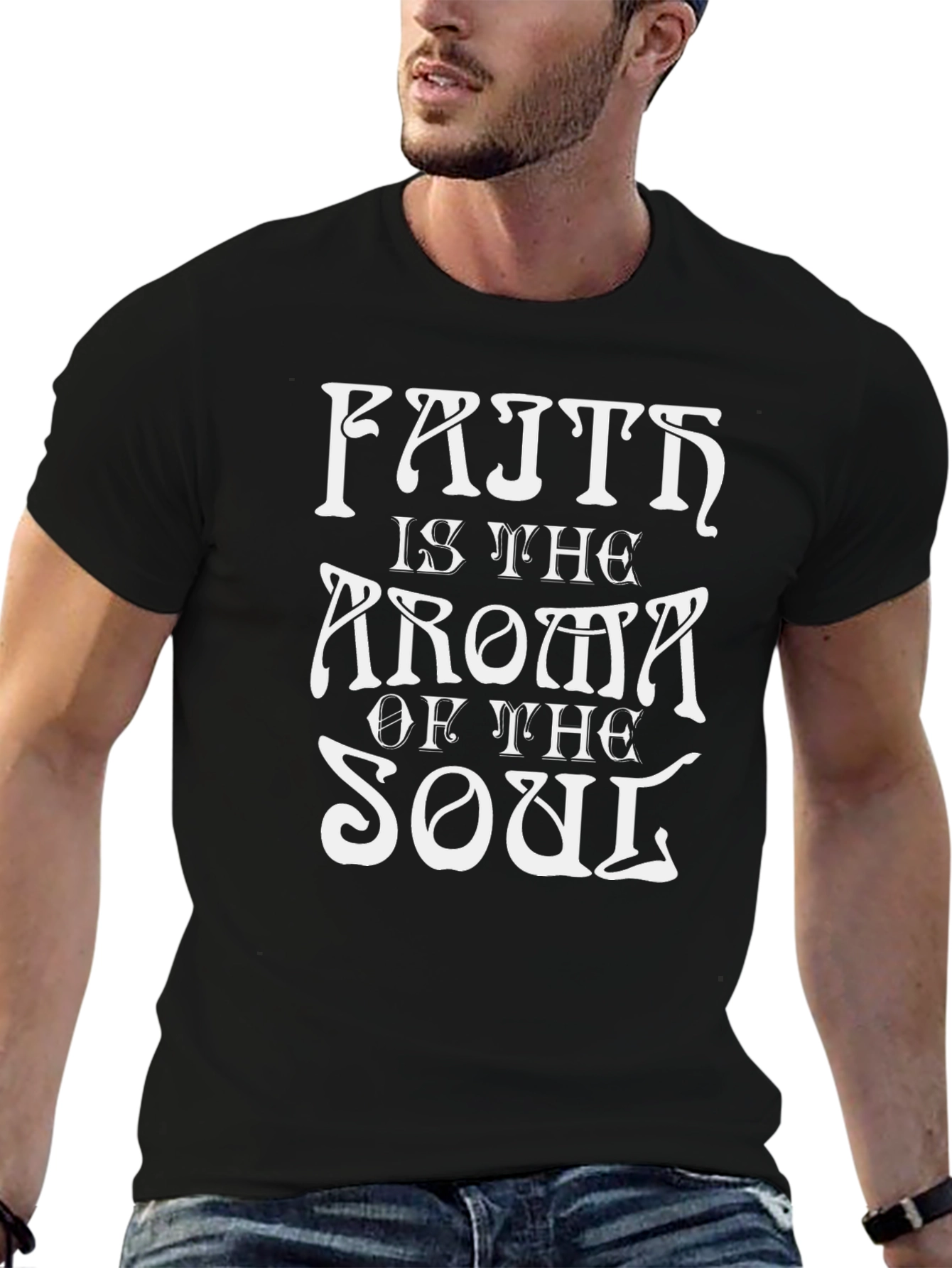 Faith Aroma Soul Graphic T-Shirt