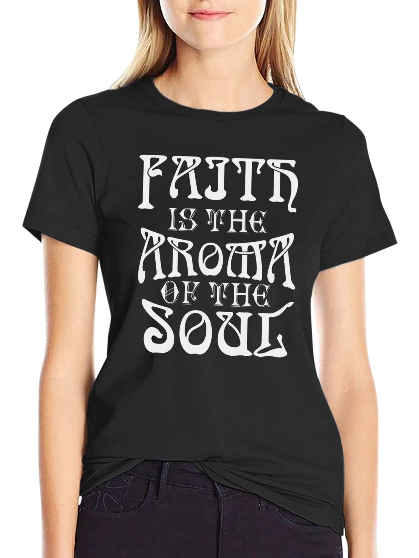 Faith Aroma Soul Graphic T-Shirt
