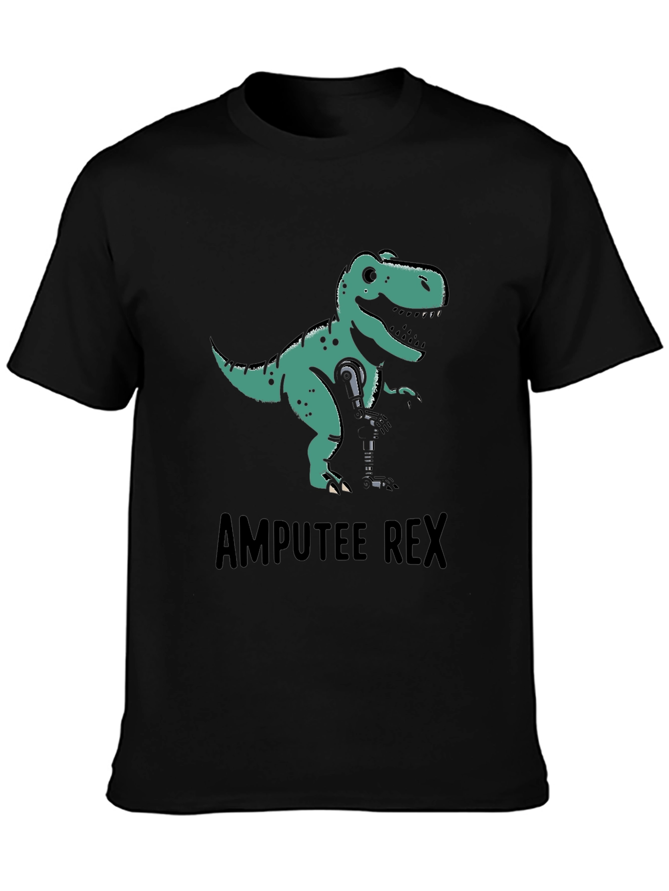 Amputee Rex T-Shirt - Funny Dinosaur Graphic Tee