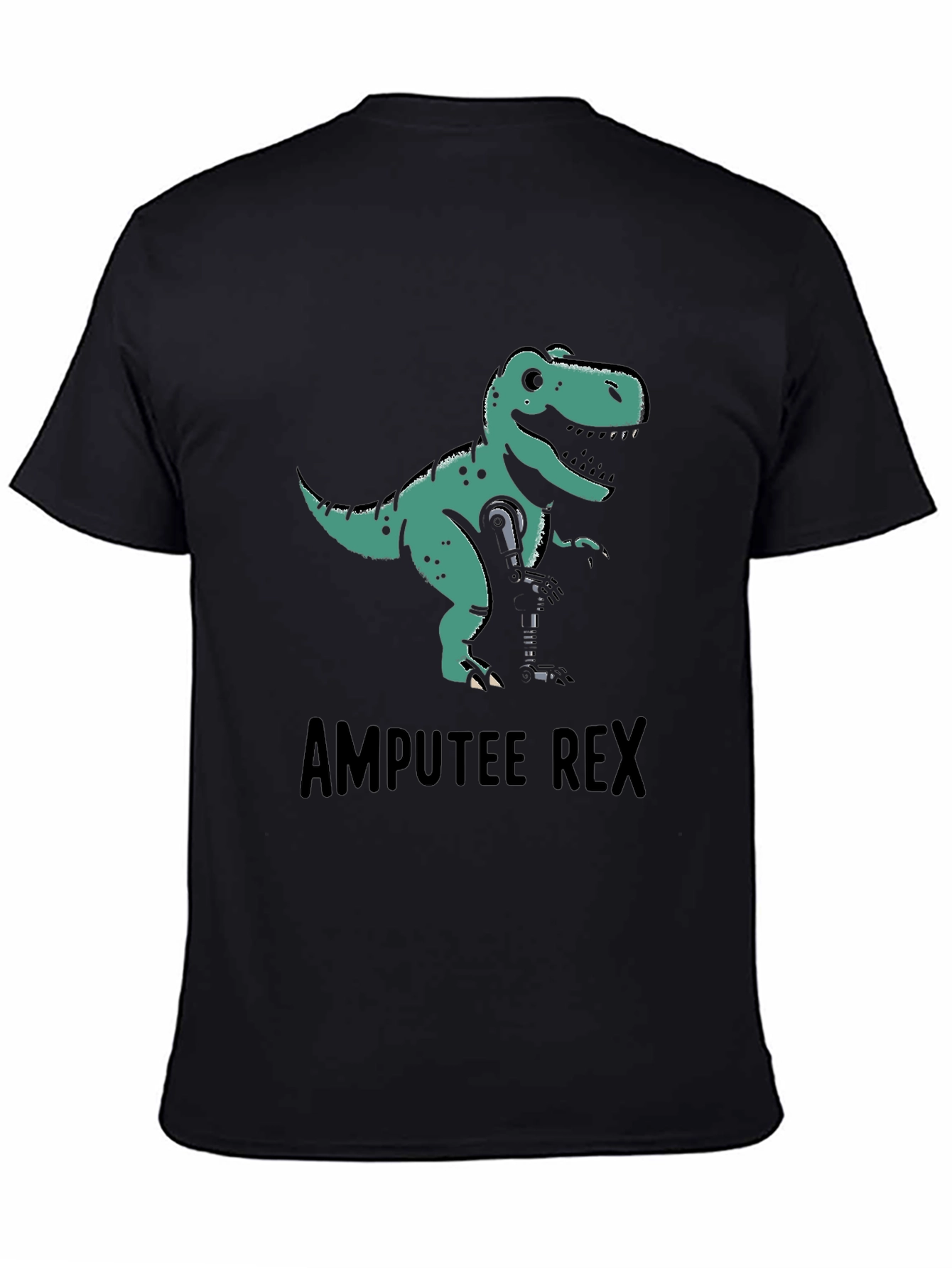 Amputee Rex T-Shirt - Funny Dinosaur Graphic Tee
