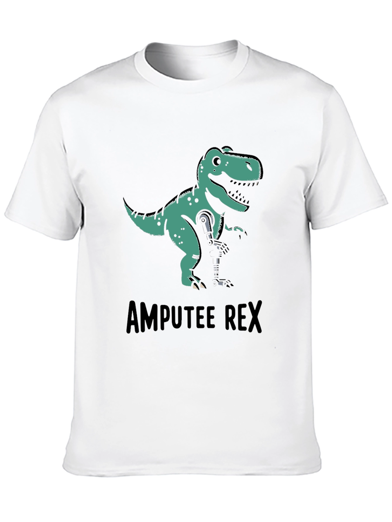 Amputee Rex T-Shirt - Funny Dinosaur Graphic Tee