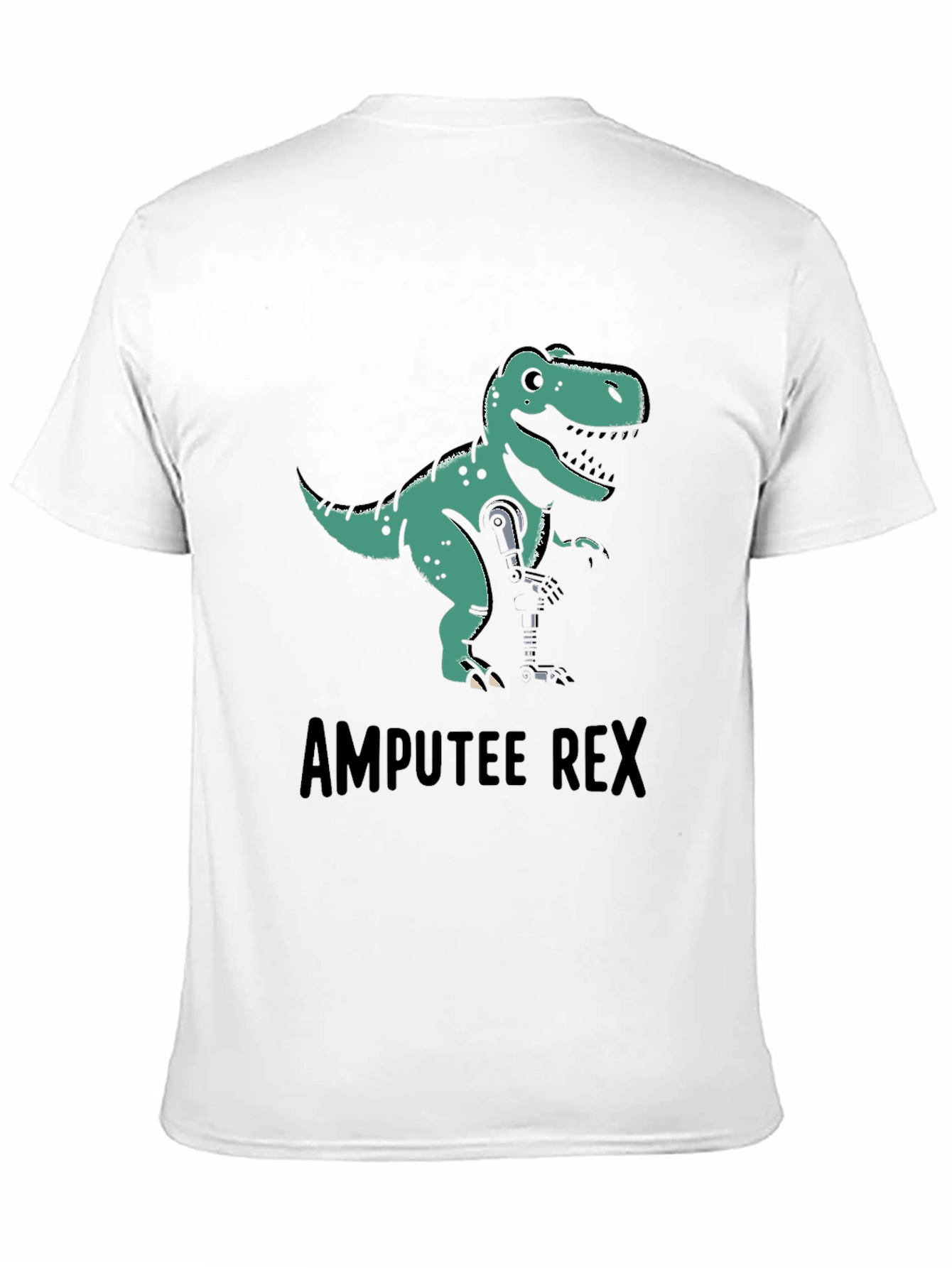 Amputee Rex T-Shirt - Funny Dinosaur Graphic Tee