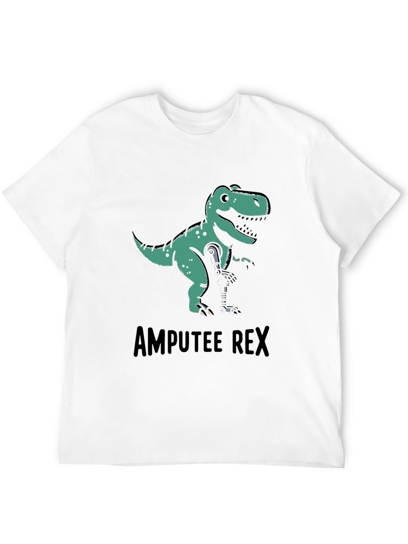 Amputee Rex T-Shirt - Funny Dinosaur Graphic Tee