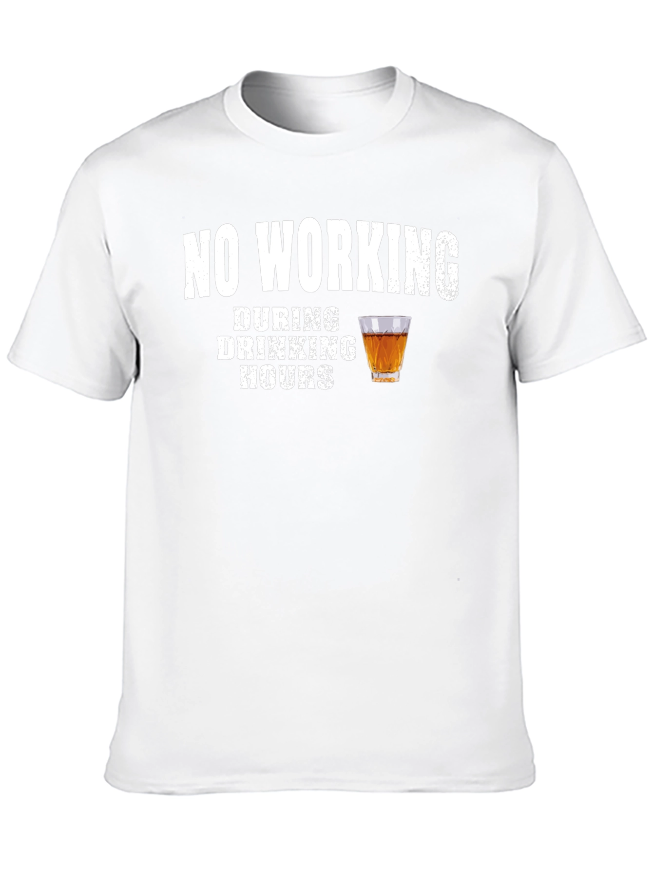 No Working During Drinking Hours Graphic Tee