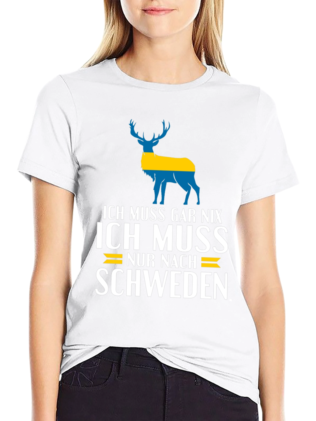 Ich Muss Gar Nix Sweden T-Shirt