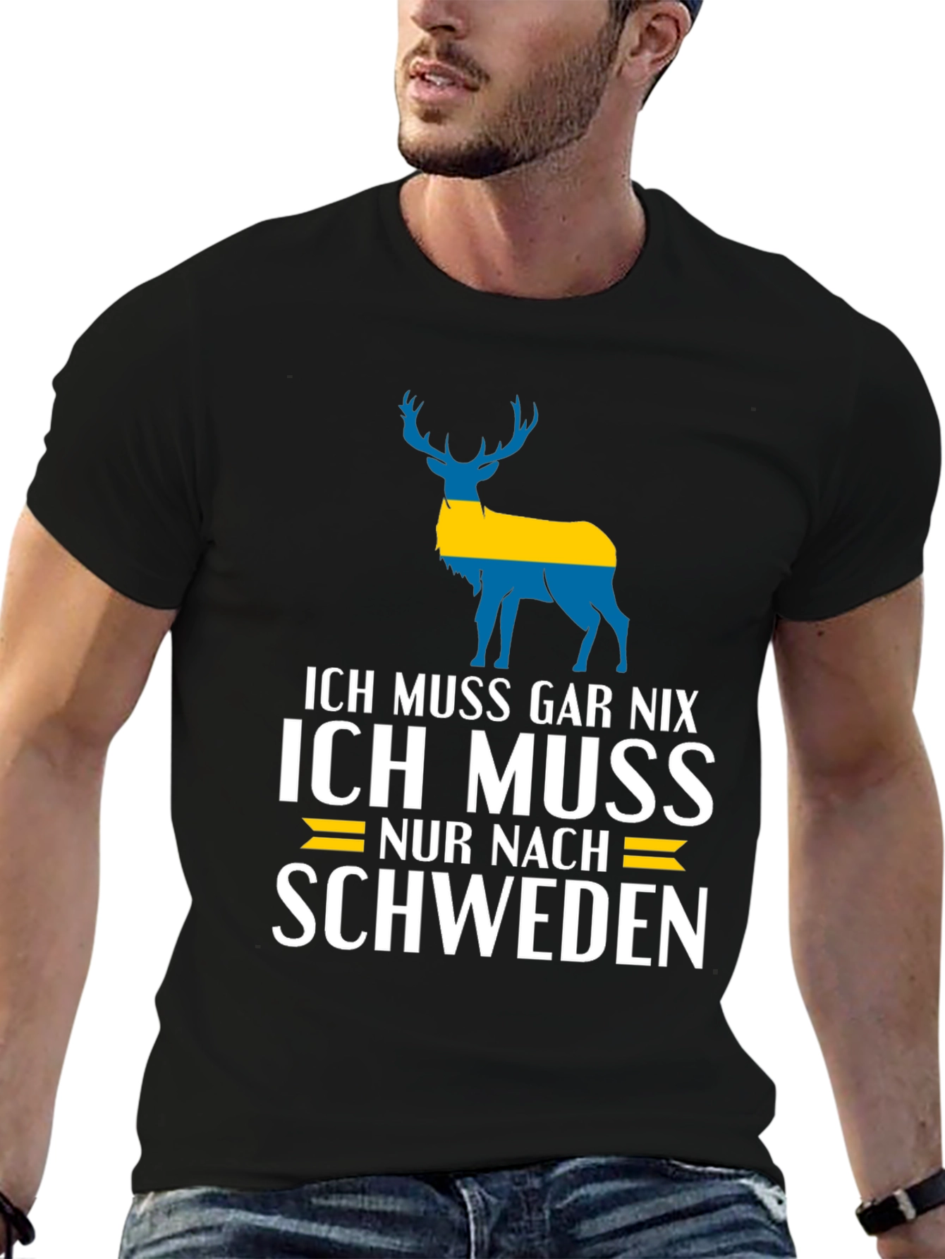 Ich Muss Gar Nix Sweden T-Shirt
