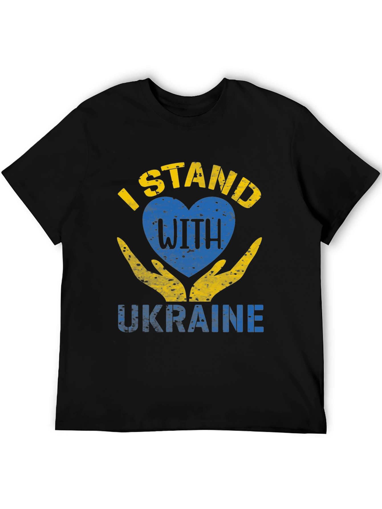 Ukraine Solidarity T-Shirt - I Stand With Ukraine