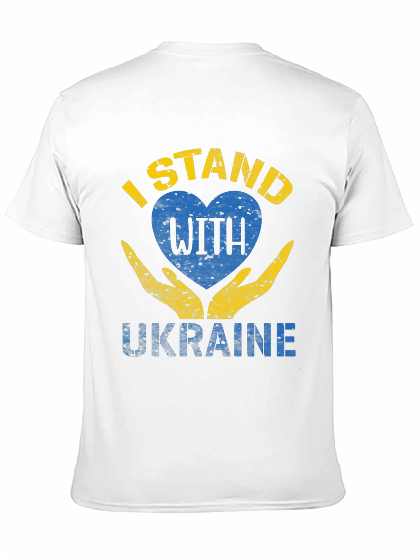 Ukraine Solidarity T-Shirt - I Stand With Ukraine