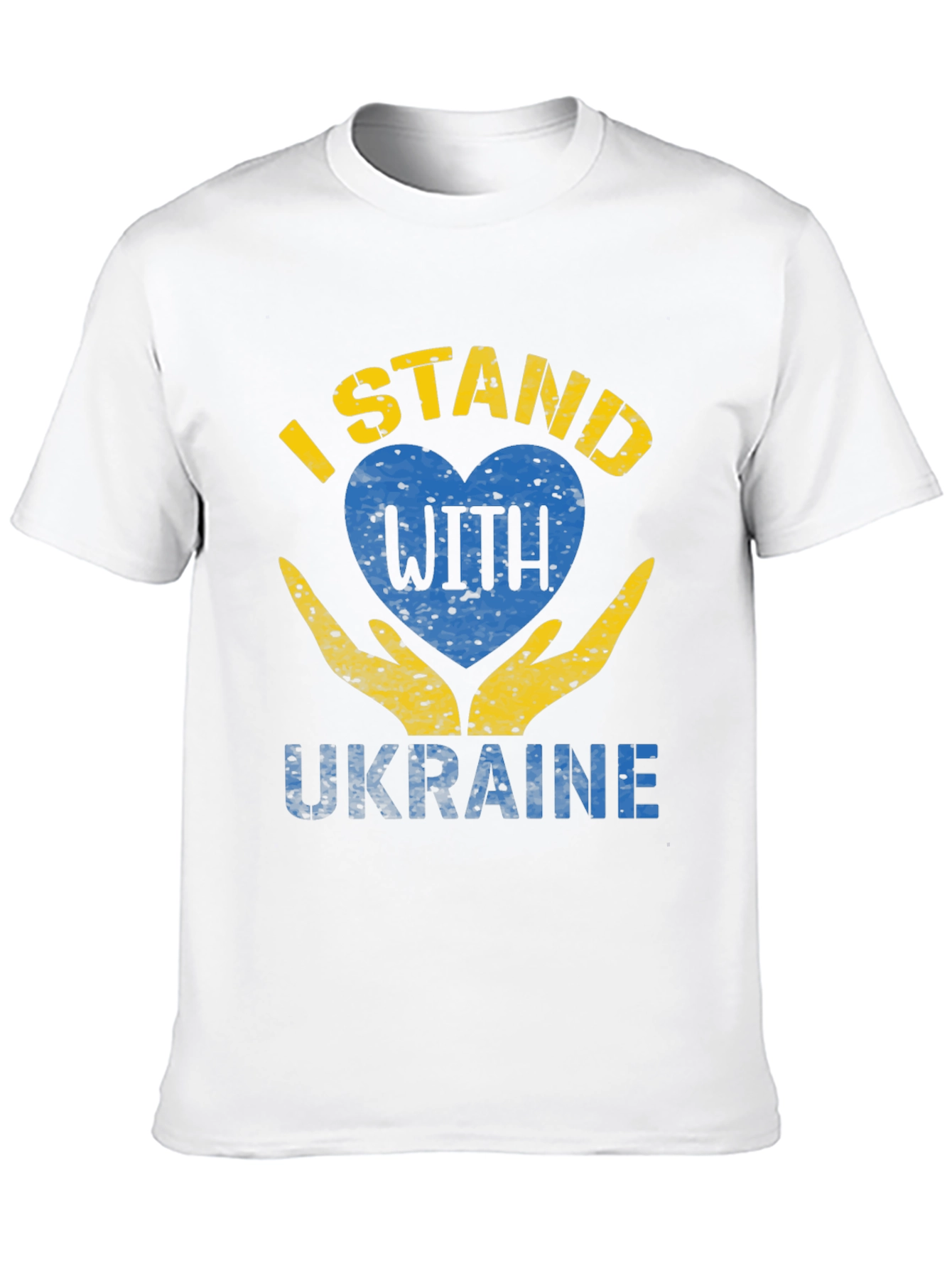 Ukraine Solidarity T-Shirt - I Stand With Ukraine